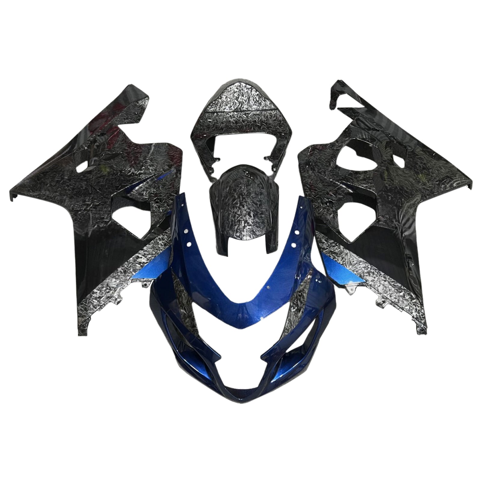Kit de carénage injection de carrosserie en plastique Abs pour suzuki gsxr 600/750 2004-2005 K4