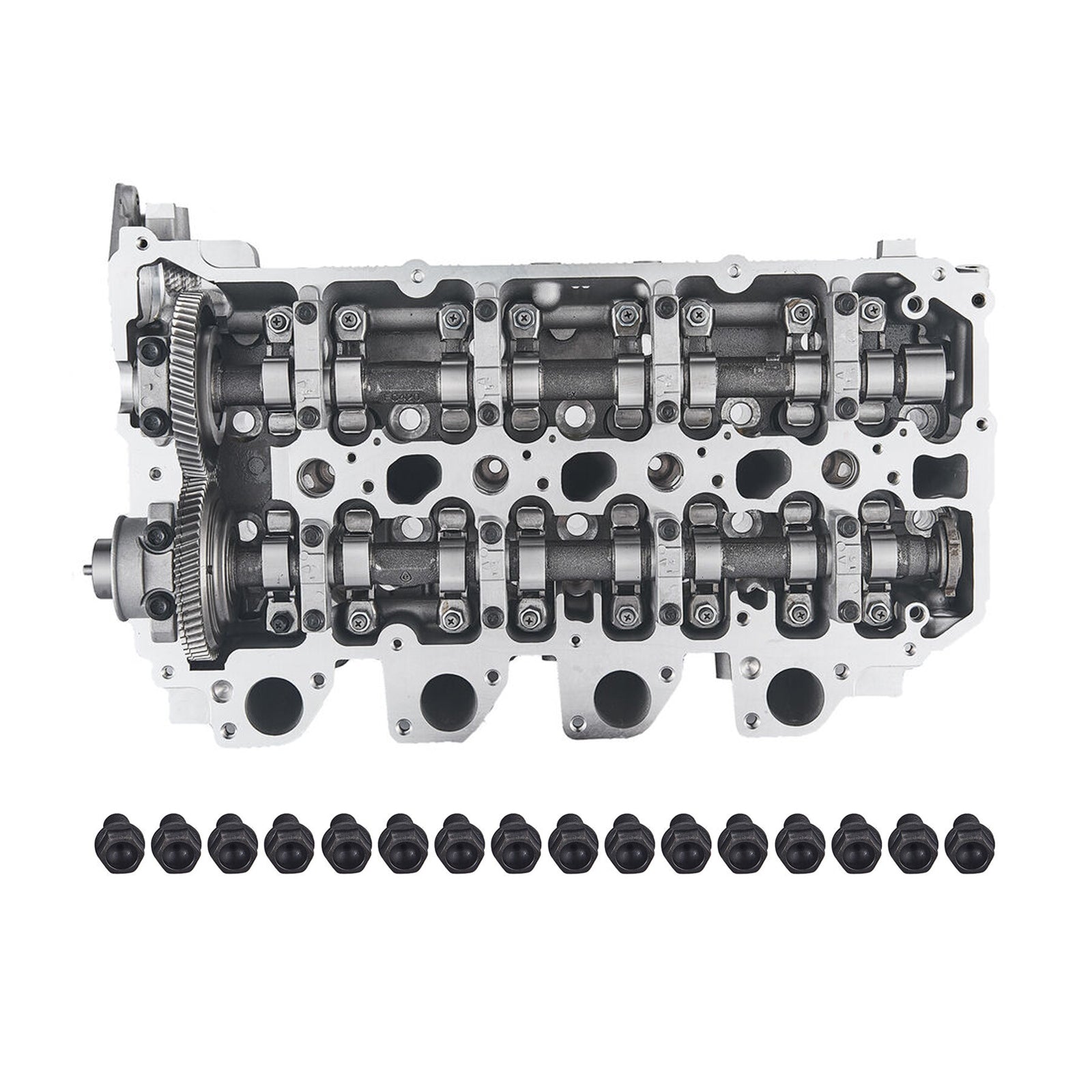 Volledig geassembleerde cilinderkop voor Mitsubishi L200 L300 4D56-HP 2.5L DOHC Diesel