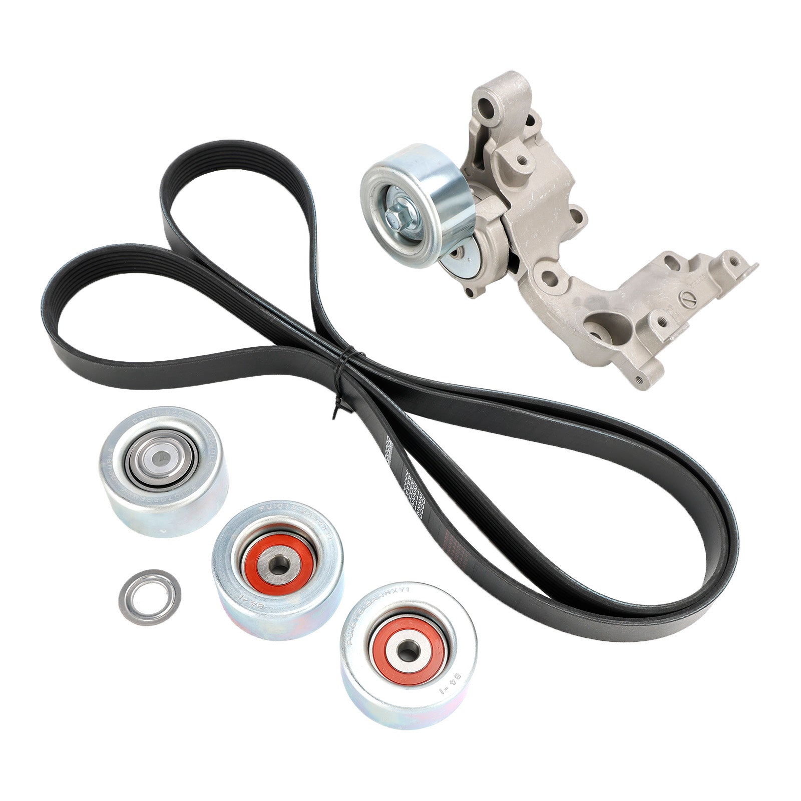 2003-2009 Toyota 4Runner V6 4.0L with 1GRFE Engines Drive Belt Tensioner & Idler Pulley Kit