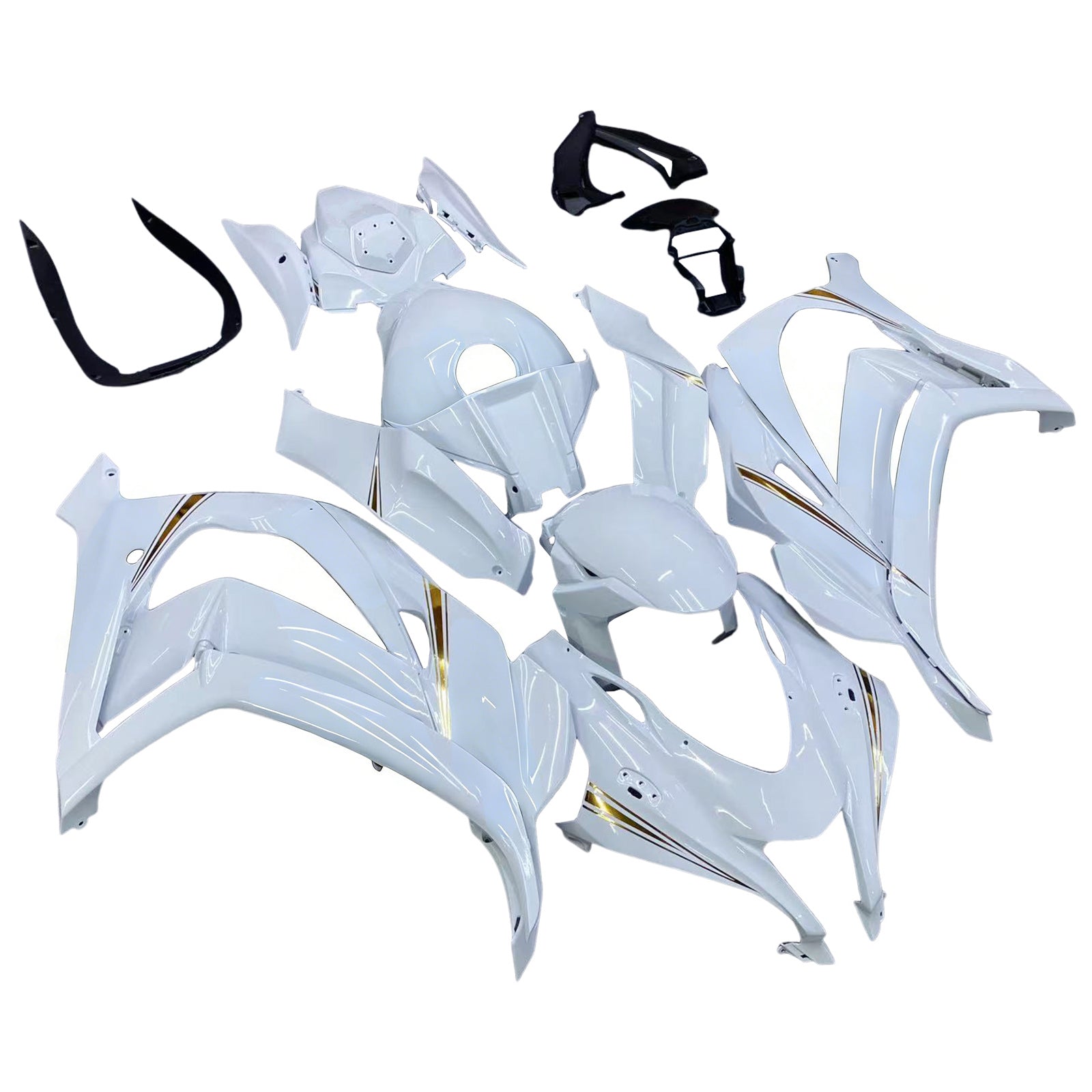 Injection Fairing Kit Bodywork Plastic ABS fit For Kawasaki ZX10R 2016-2020