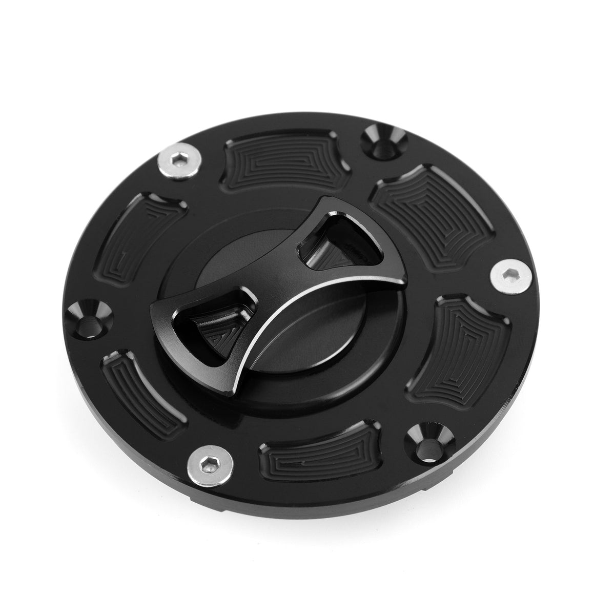 2013-2016 Kawasaki ER300 CNC Keyless Fuel Gas Cap Black Generic