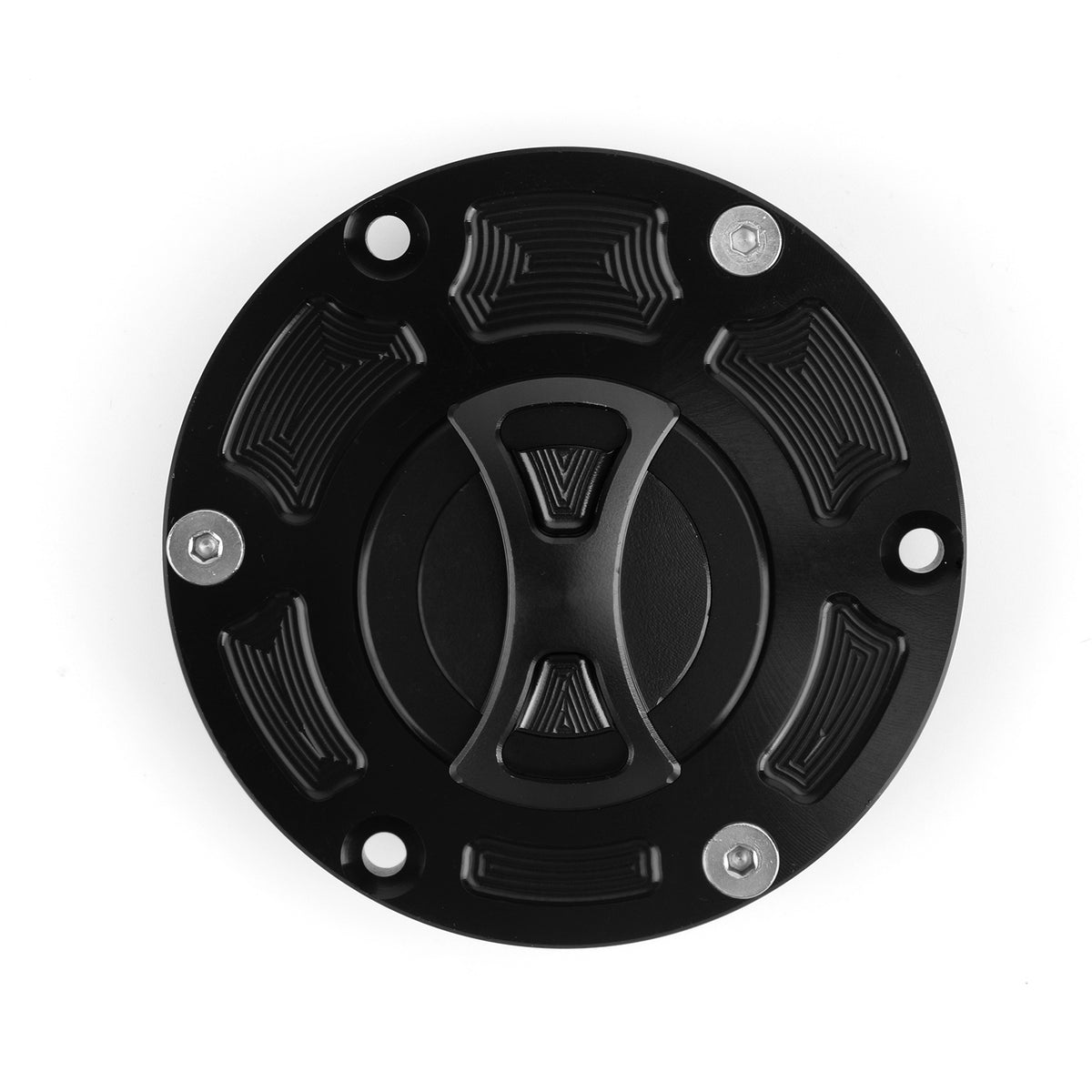 2013-2016 Kawasaki ER300 CNC Keyless Fuel Gas Cap Black Generic