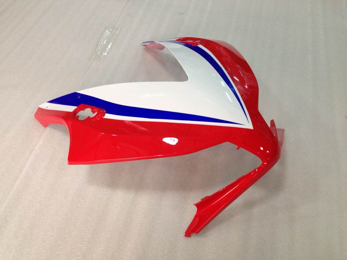 2012-2016 Honda CBR1000RR Amotopart Carénages HRC Blanc Rouge Bleu Racing Customs Carénage