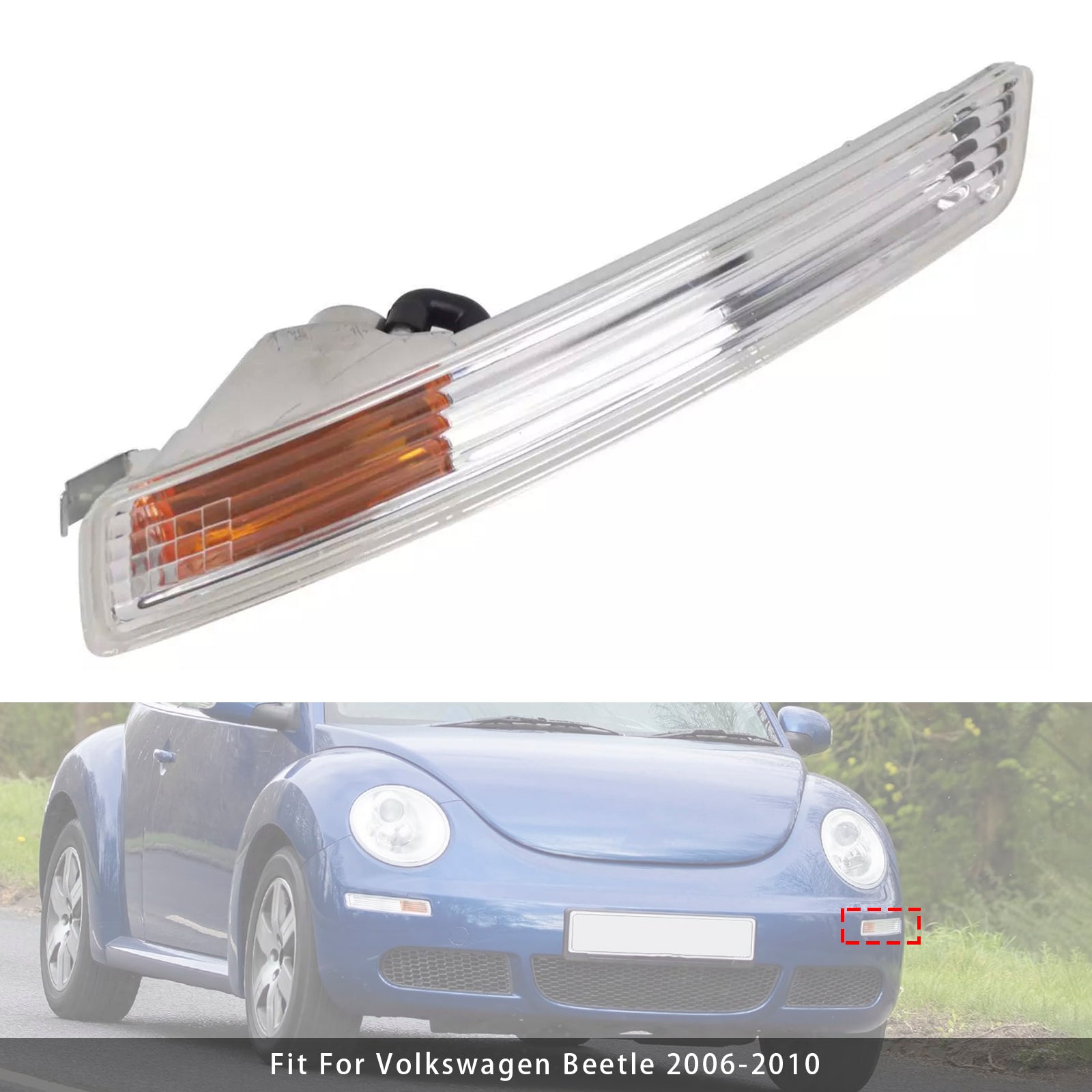 2006-2010 Volkswagen Beetle 1 PCS predný nárazník ľavého zákruta Svetla 1C0953041R