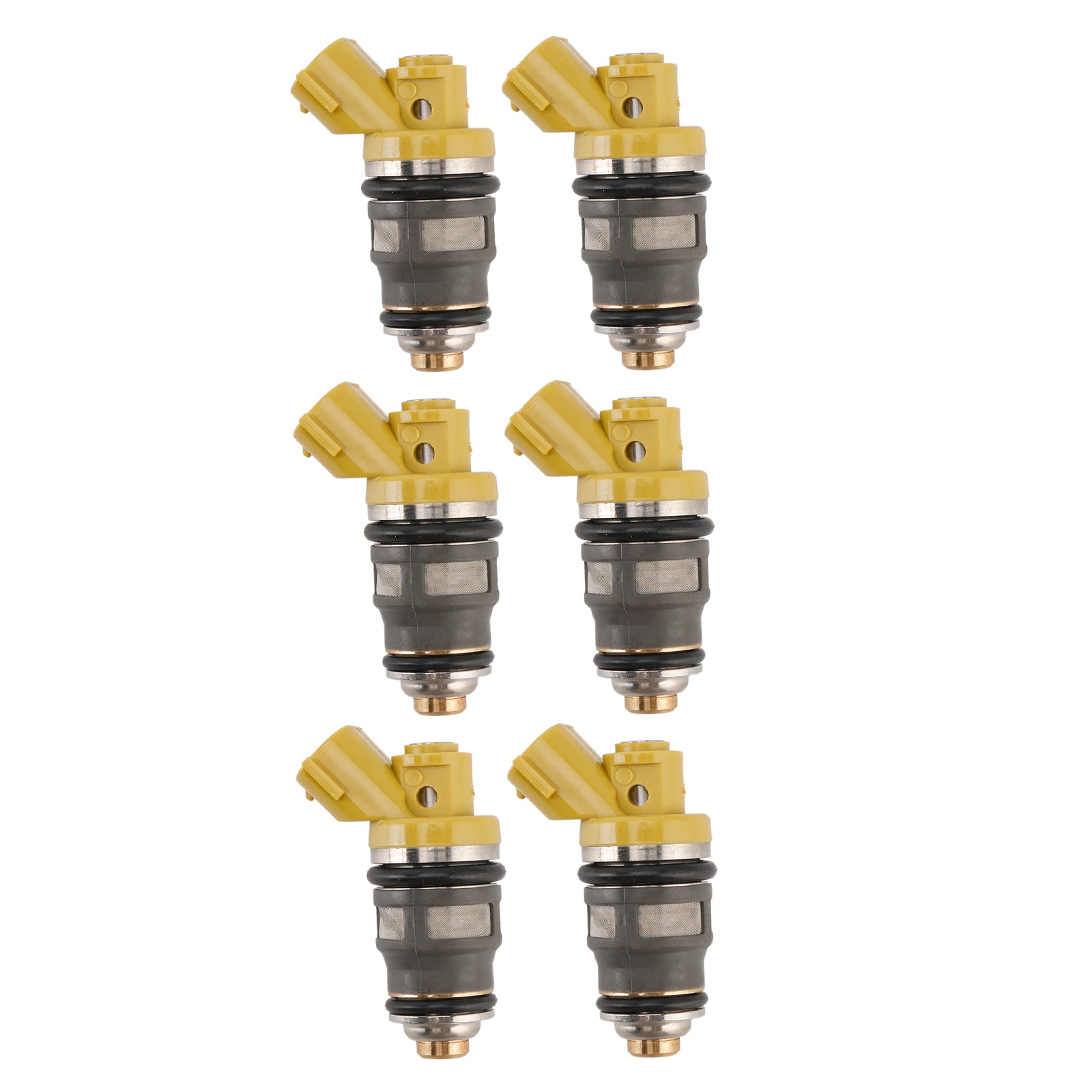 6pcs injecteur de carburant 1001-87091 Fit Denso 650cc Fit Toyota Supra JZA80 2JZGTE 2JZ