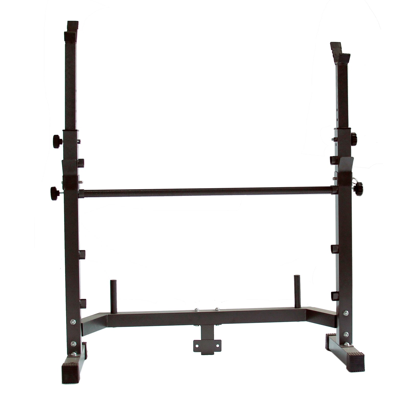 Full Body Workout Adjustable Weight Bench Folding Bench Press W/Barbell Rack