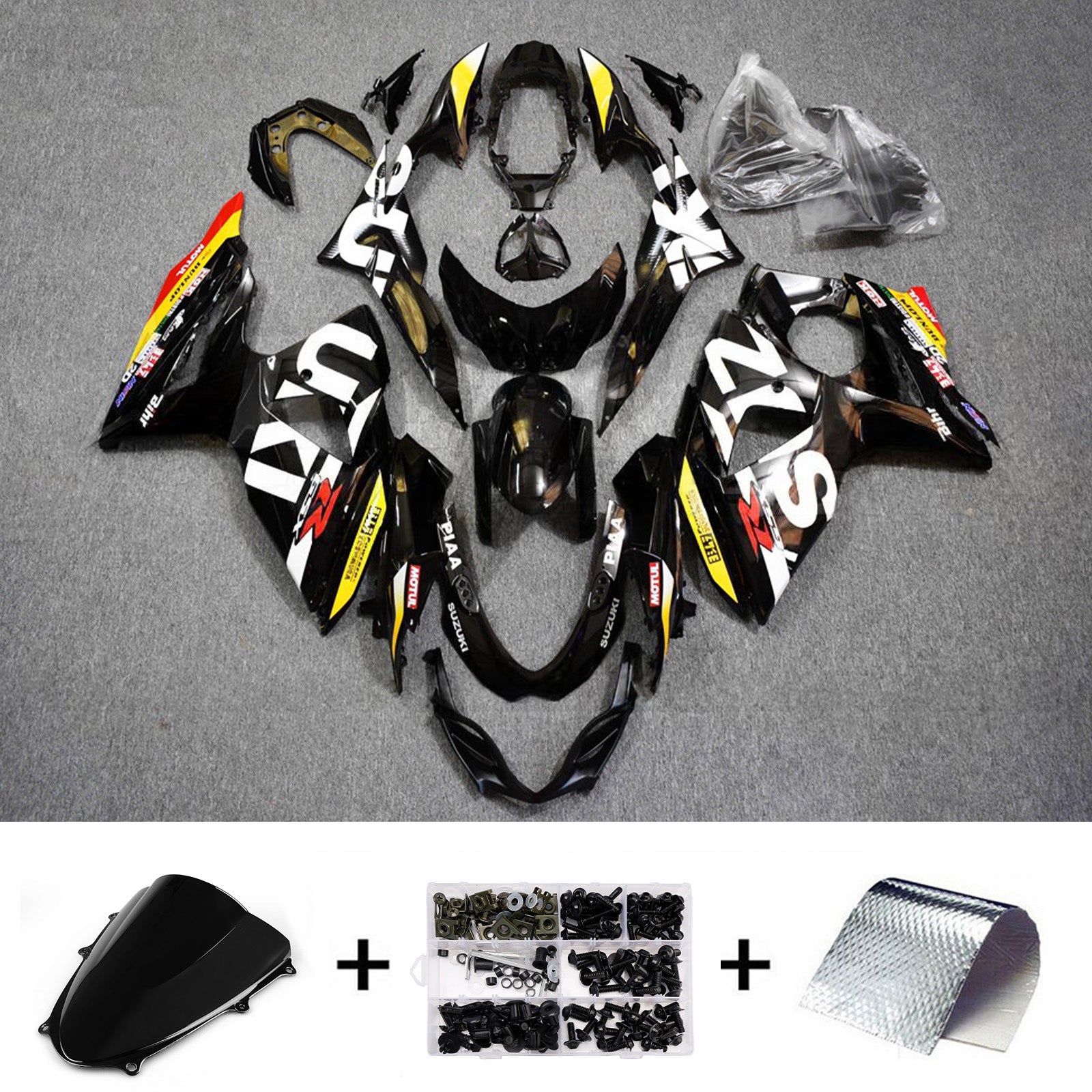 Injection Fairing Kit Bodywork Plastic ABS For Suzuki GSXR1000 2009-2016 K9