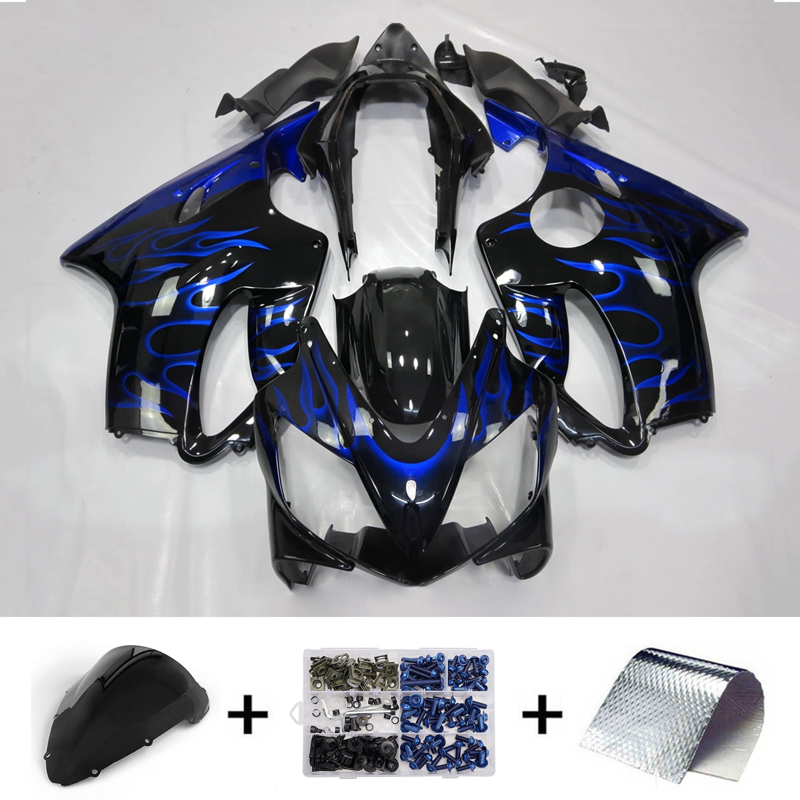 Injection Fairing Kit Bodywork Plastic ABS For Honda CBR600 F4i 2004-2007