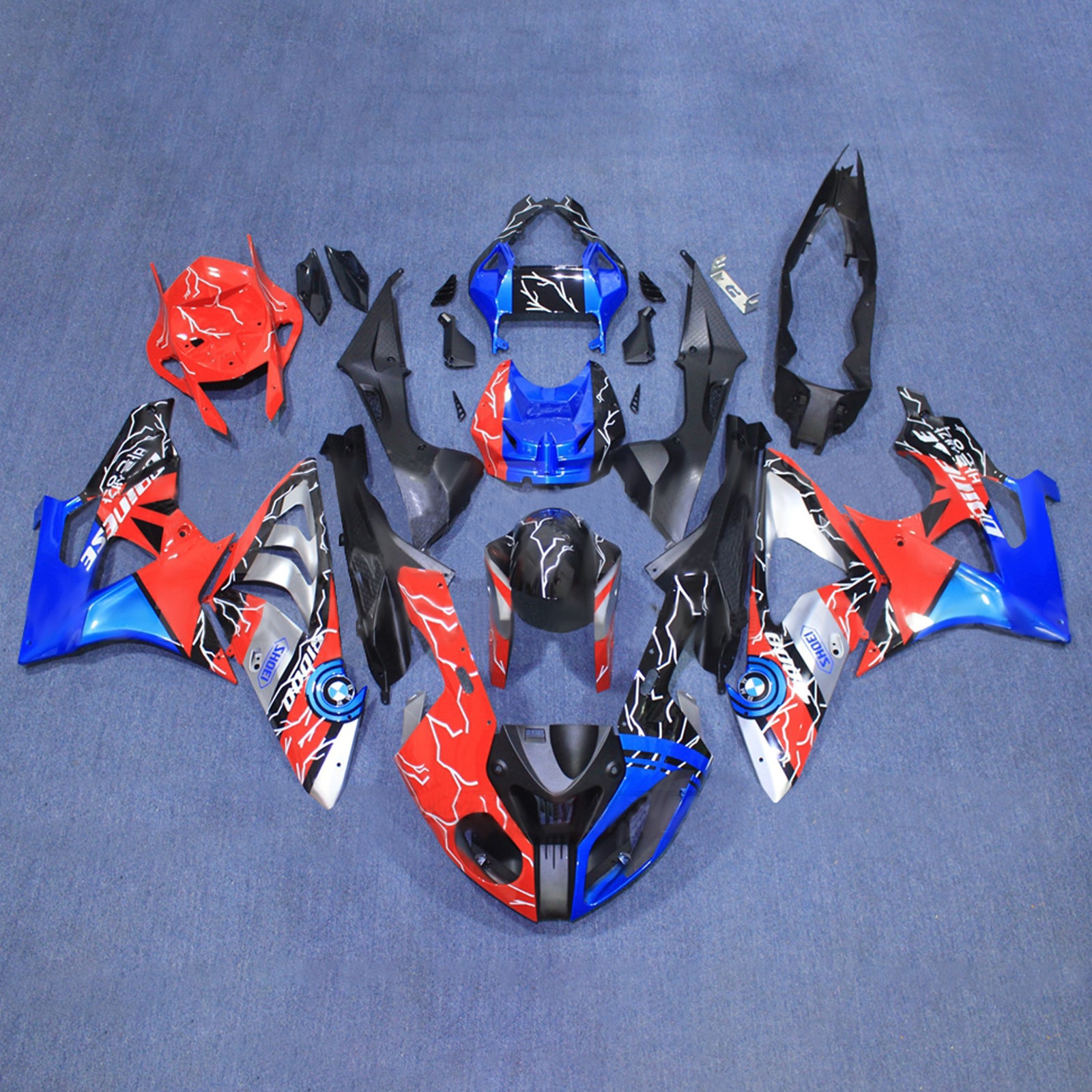 2009-2014 BMW S1000RR vstrekovacia kapotaová súprava Kodework plast ABS