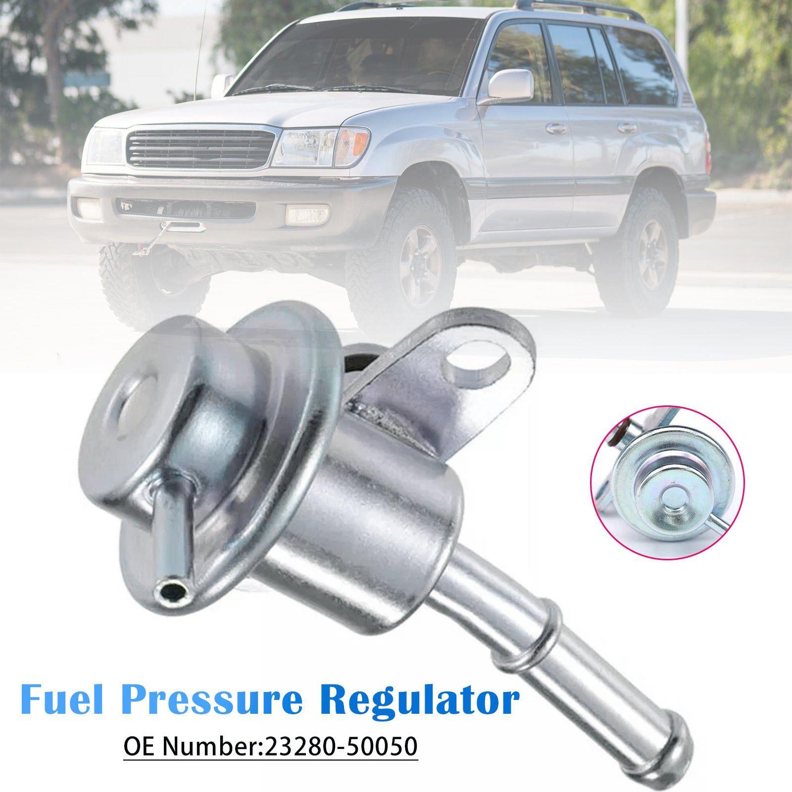 Fuel Injection Pressure Regulator 23280-50050 3 Bar For Lexus LX470 GX470 4.7L