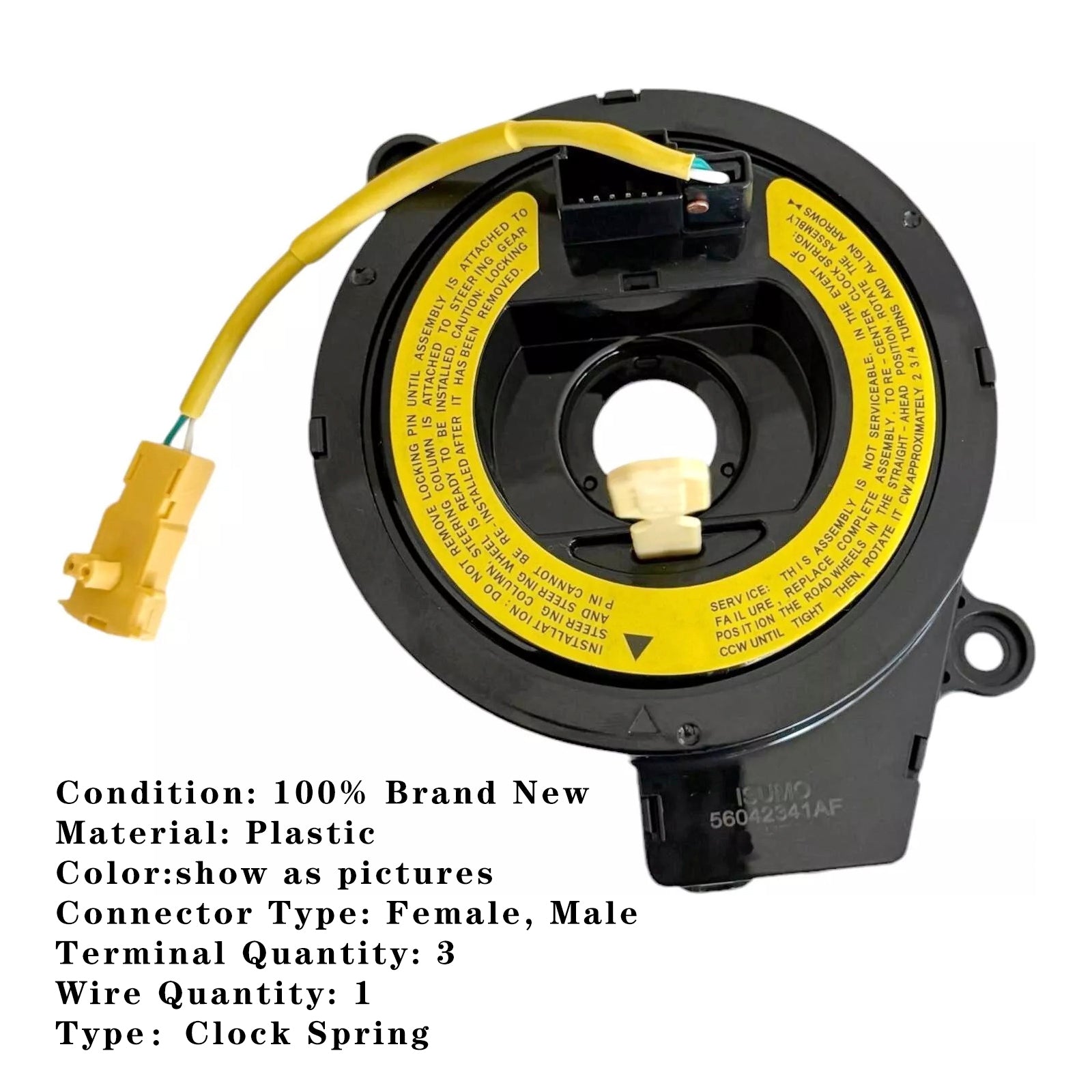 1999-2001 Jeep Grand Cherokee Clock Spring 56042341AE 56042341AD 56042341AF