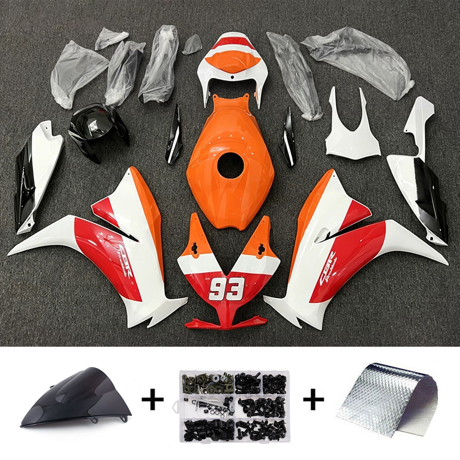 Injection Fairing Kit Bodywork Plastic ABS For Honda CBR1000RR 2012-2016