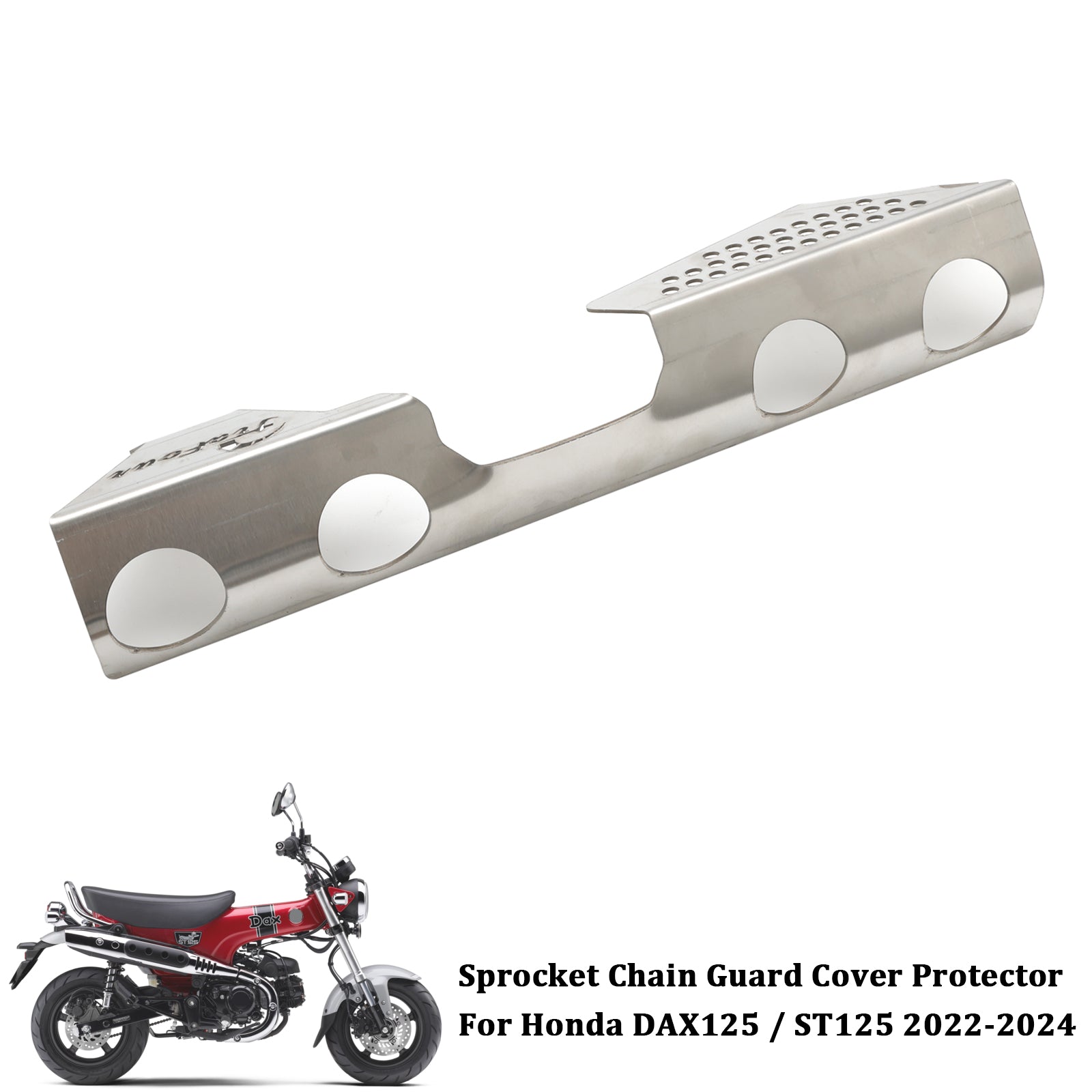 Tandwielkettingbeschermer Cover Protector voor Honda DAX 125 ST125 2022-2024