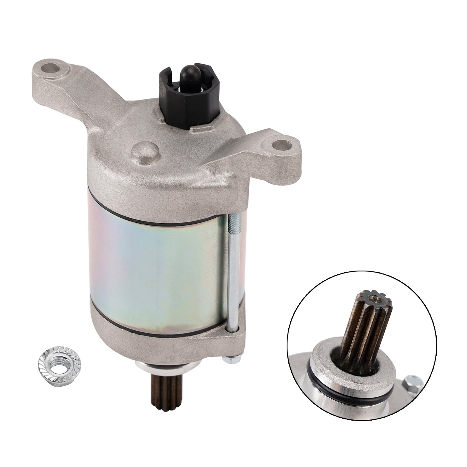 2008-2012 Suzuki LT-A400 KingQuad 400 4WD L0 Replace Starter Motor 31100-38F10 31100-38F20 Generic