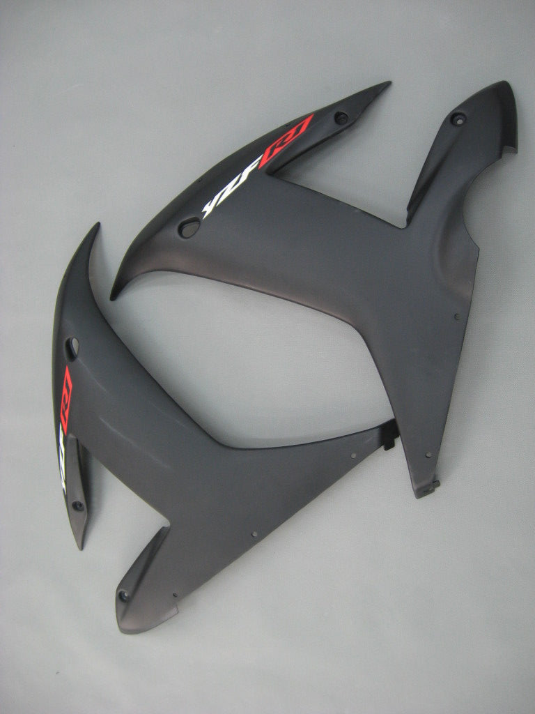 2002-2003 Yamaha YZF-R1 Silver Black Racing Fairings Generisk