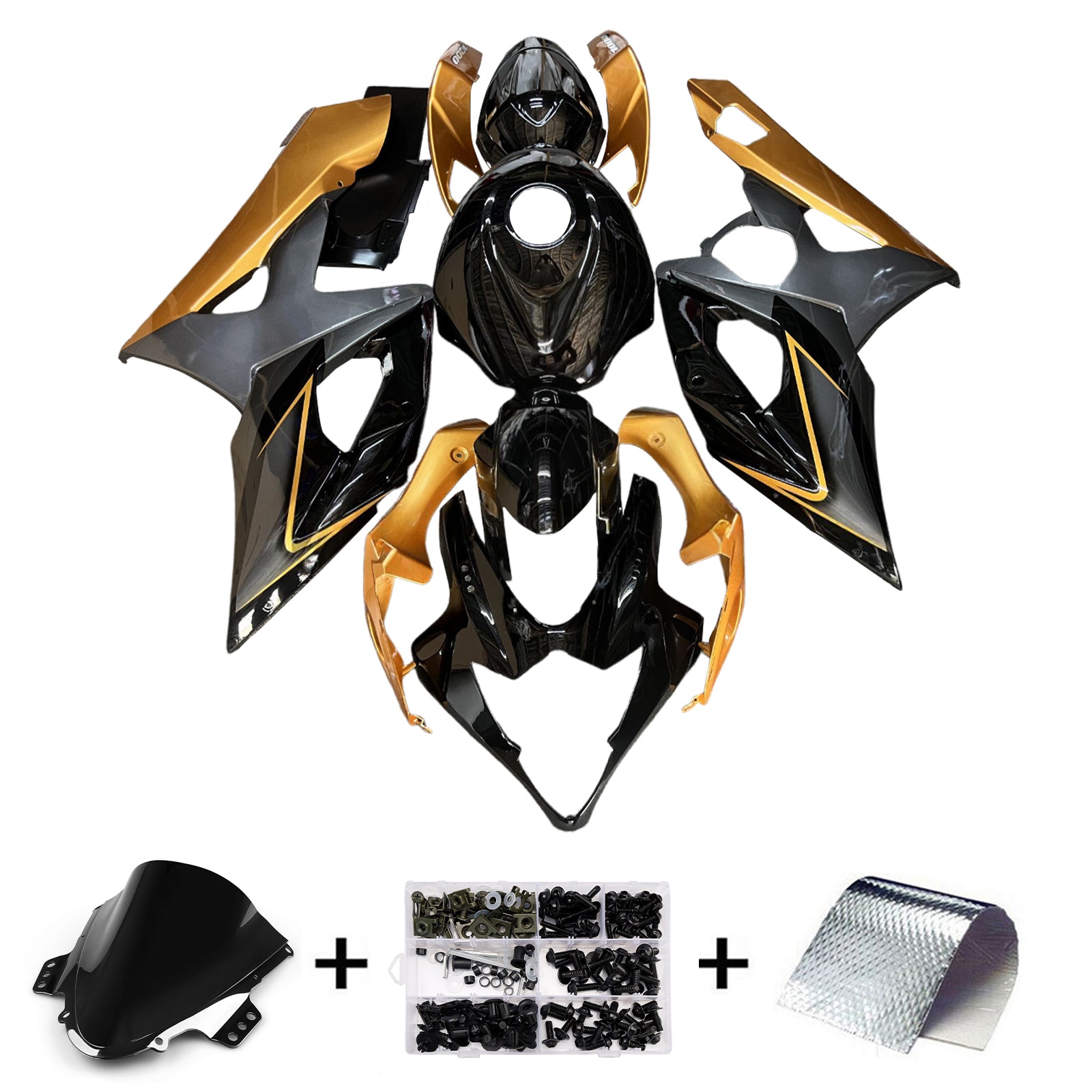 Kit de carenagem injeção Absos de plástico para Suzuki GSXR1000 2005-2006 K5