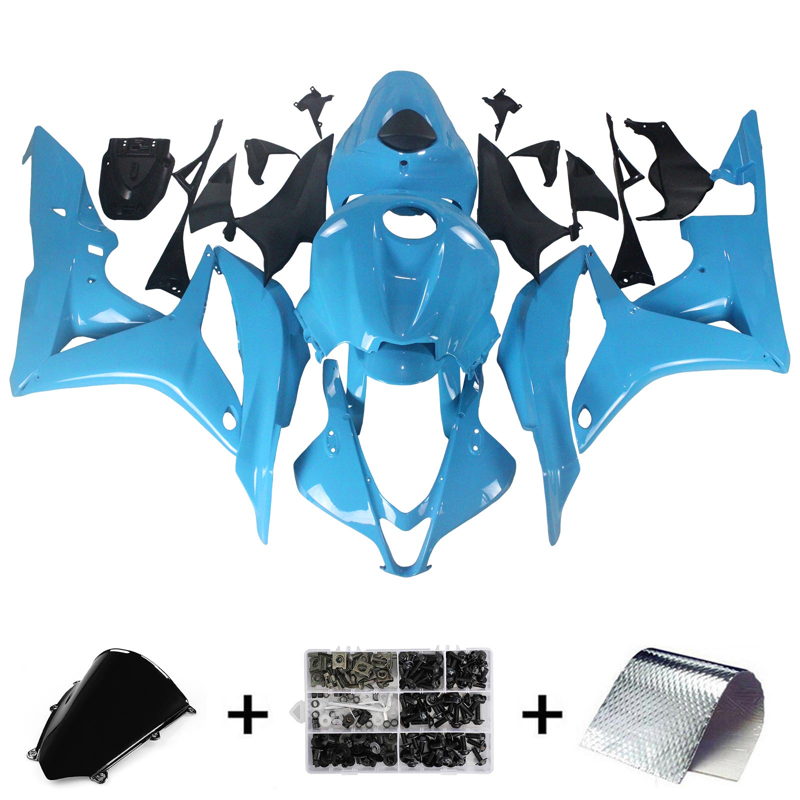 Injection Fairing Kit Bodywork Plastic ABS For Honda CBR600RR 2007-2008 F5