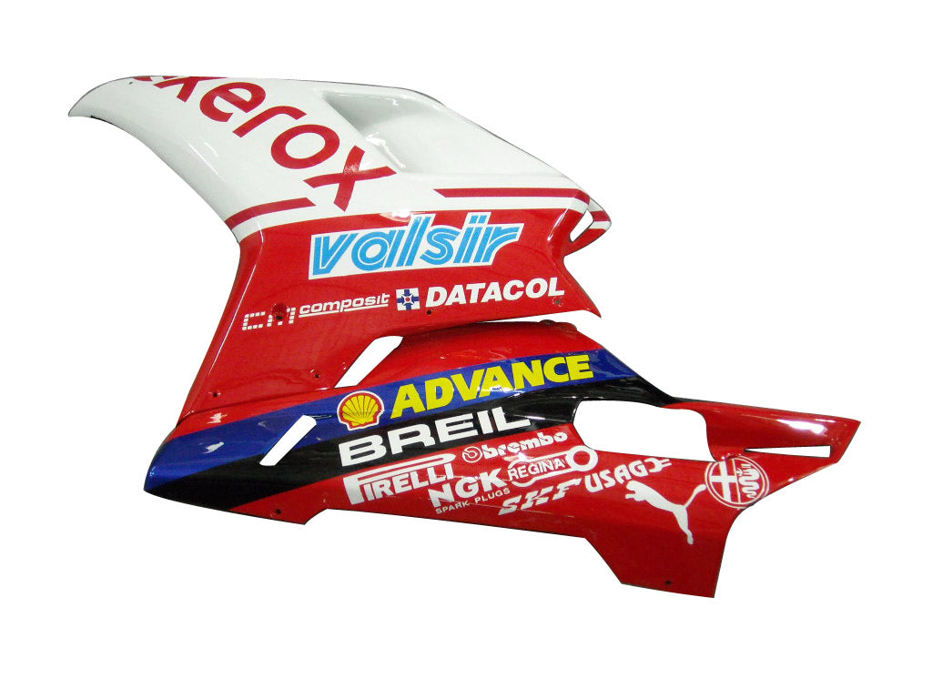 2007-2012 Ducati 1098/1198/848 Red Xerox Bodywork Fairing ABS Injection Mold 7# Generic