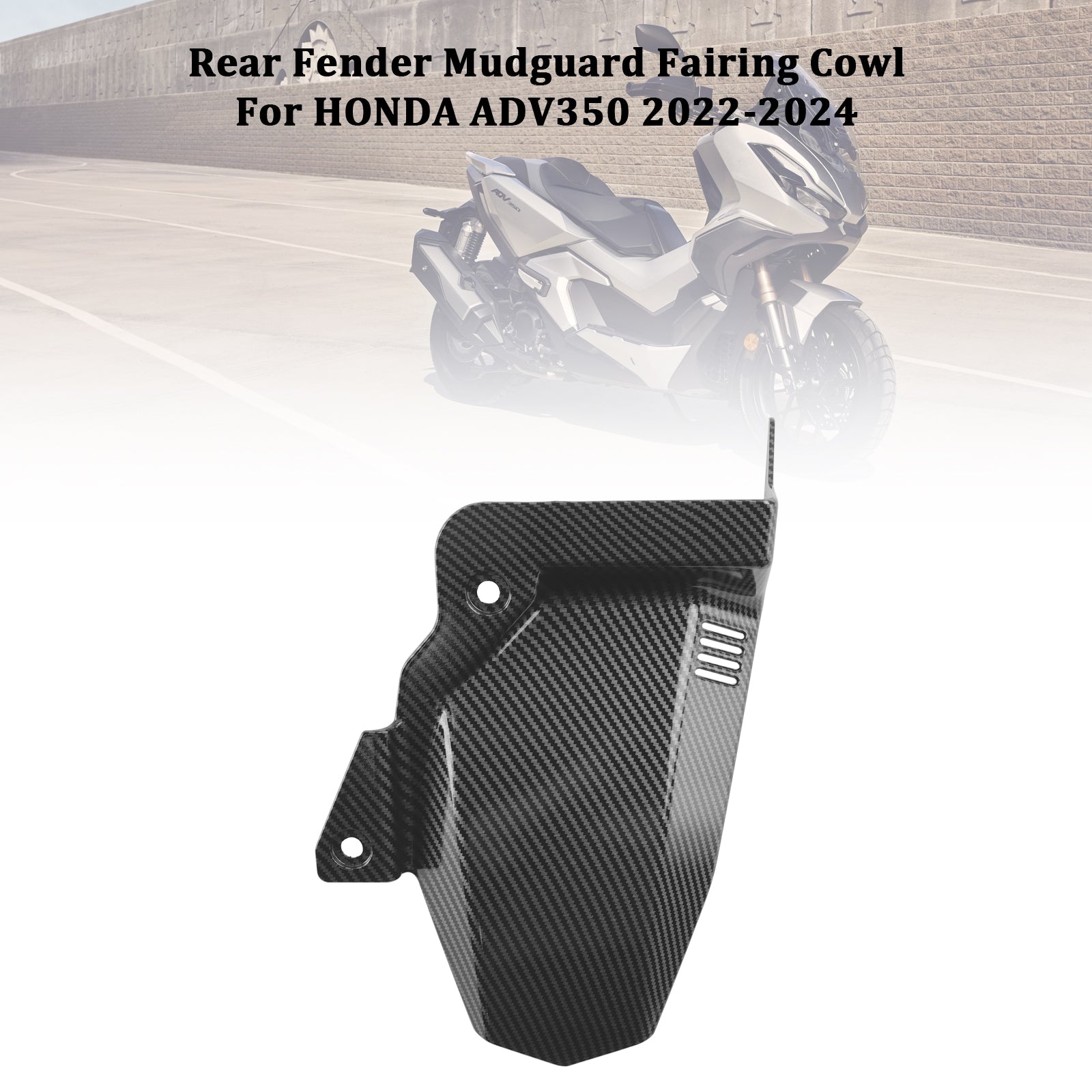 2022-2024 HONDA ADV350 Rear Fender Mudguard Fairing Cowl