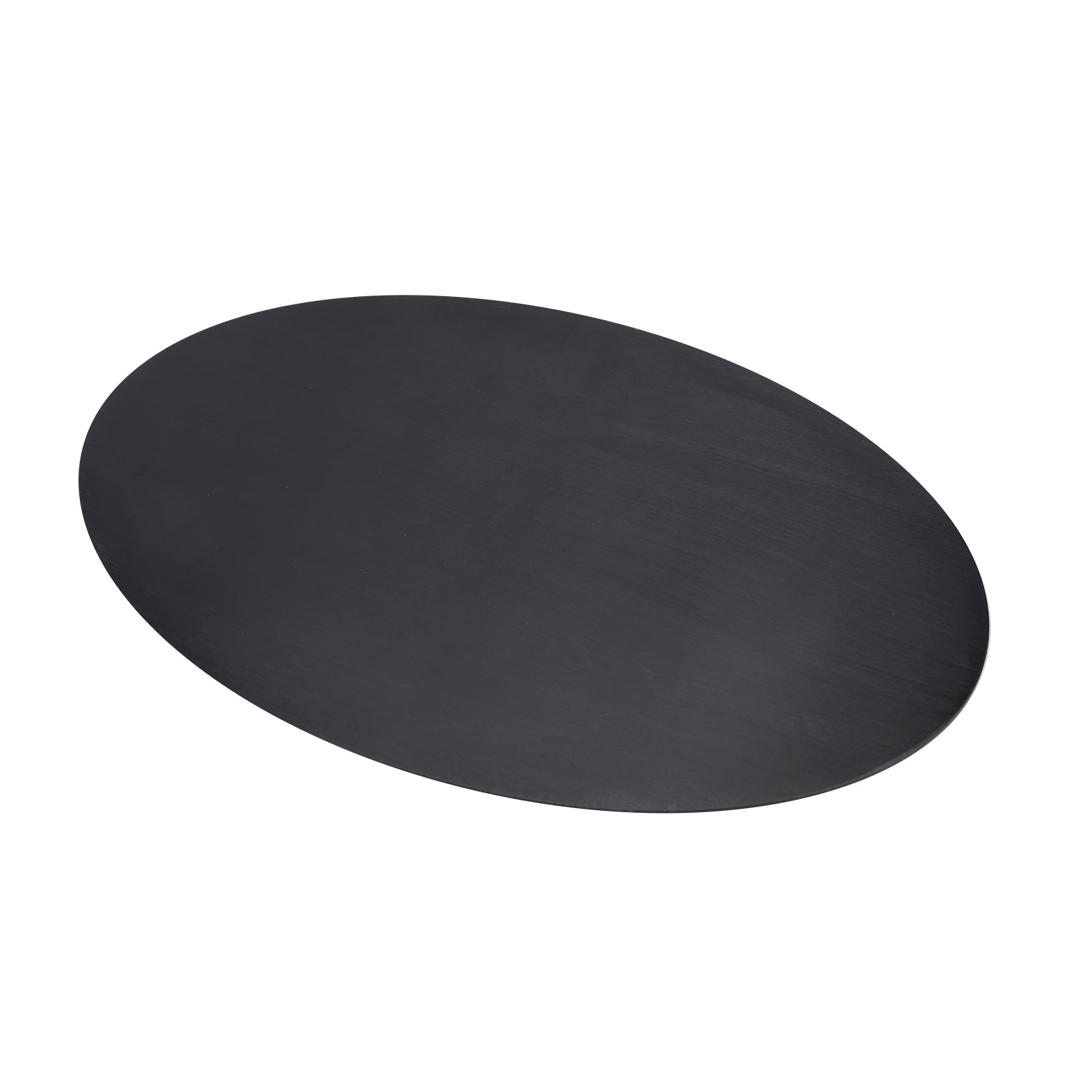 Plaque d'images en alliage en aluminium vierge ovale diy ajustement universel pour moto