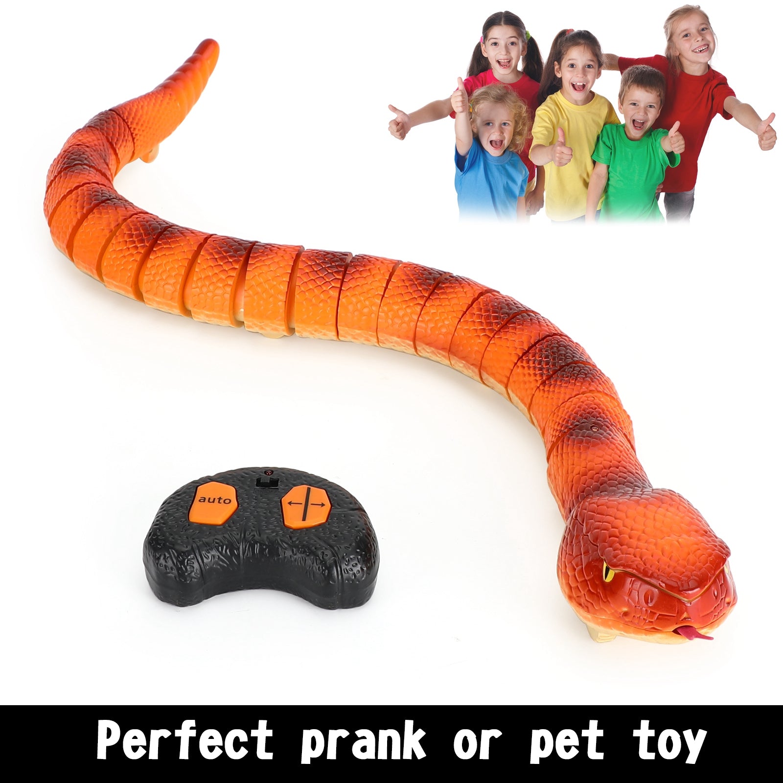 RC Anaconda serpent télécommande infrarouge Animal blague amusant jouet cadeau pour les enfants