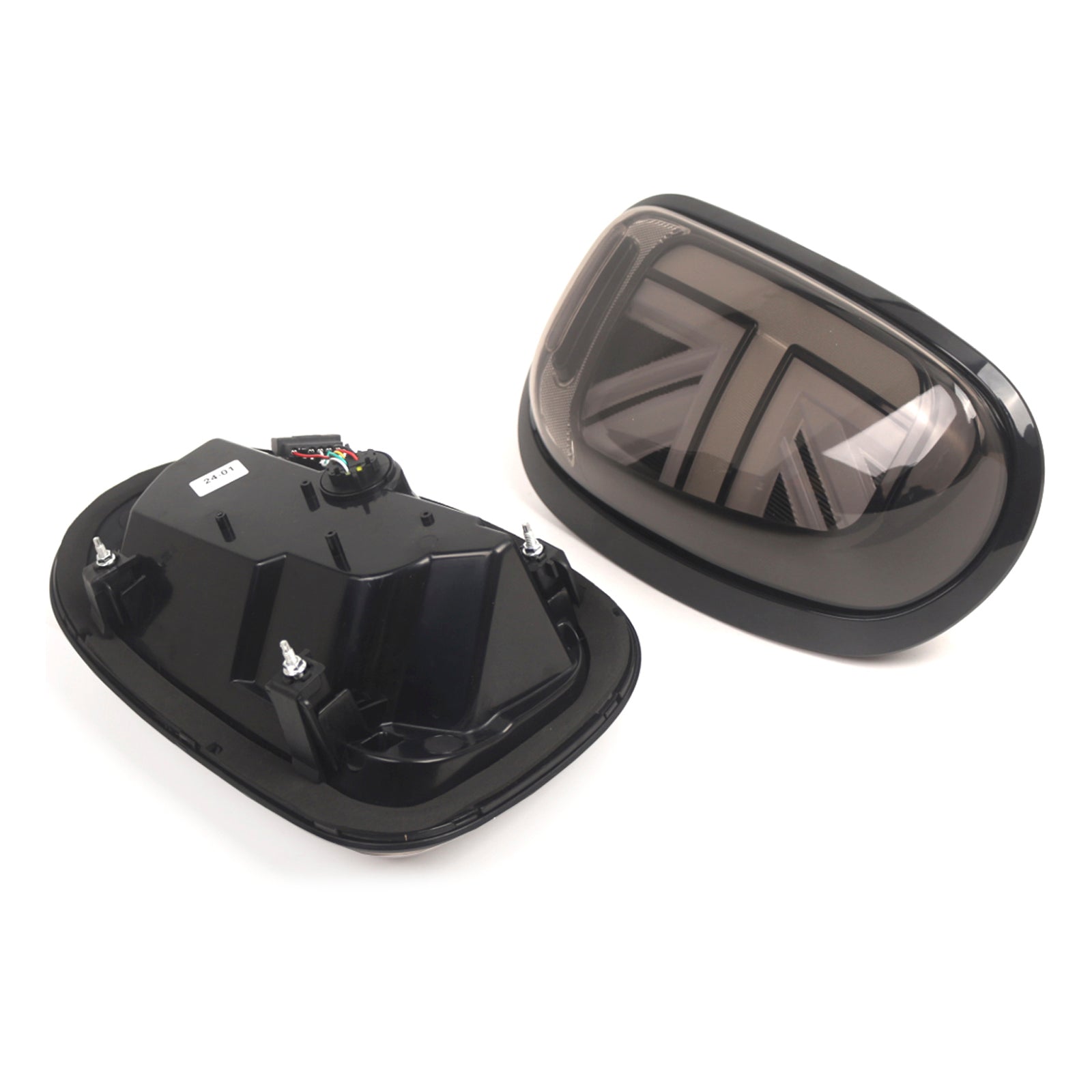 L&Zadné svetlá R LED pre BMW MINI Countryman R60 2010-2016, dymové