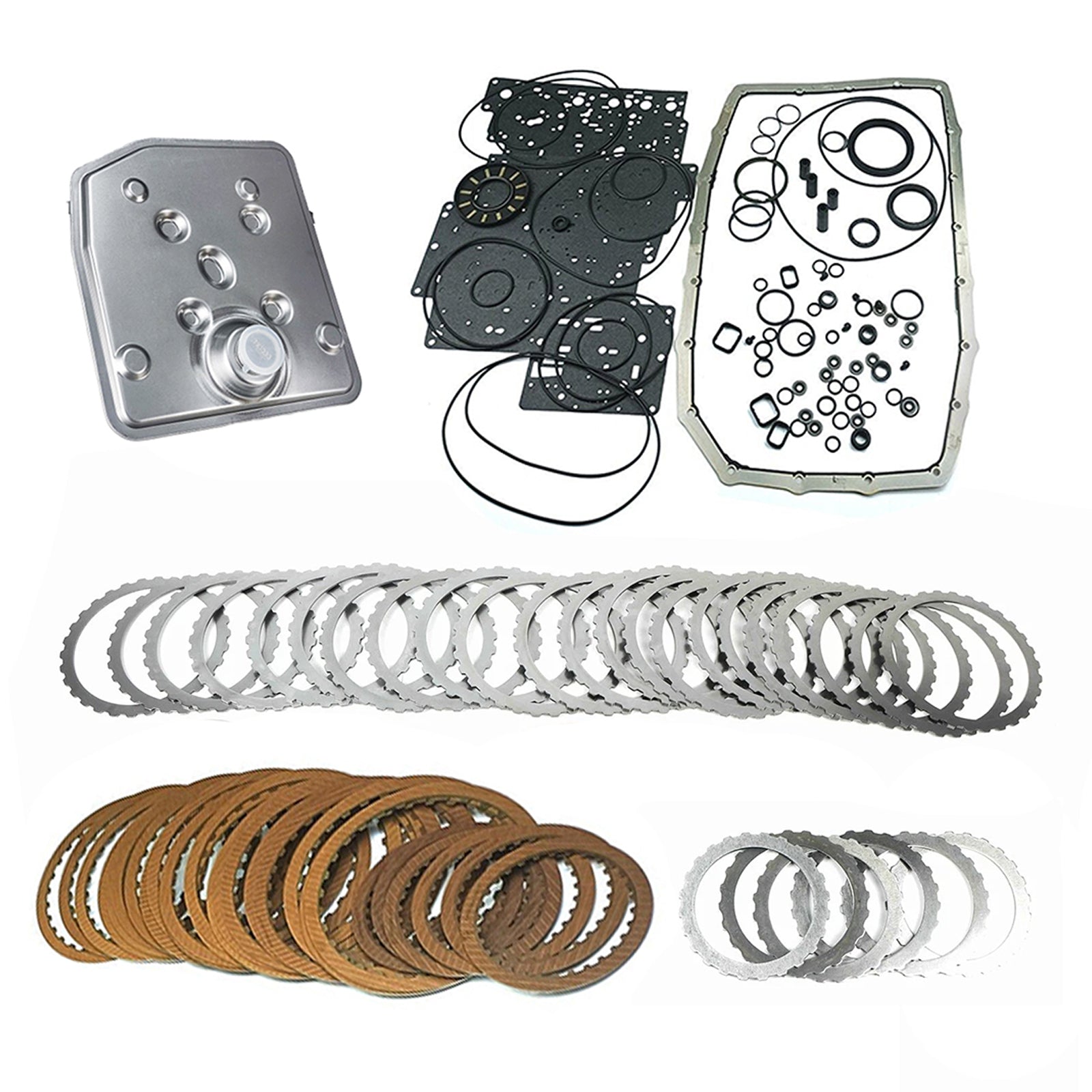 2011 For EVEREST 2.4L 3.2L Auto Transmission Master Rebuild Kit Clutch Plates 6R80 49002FA