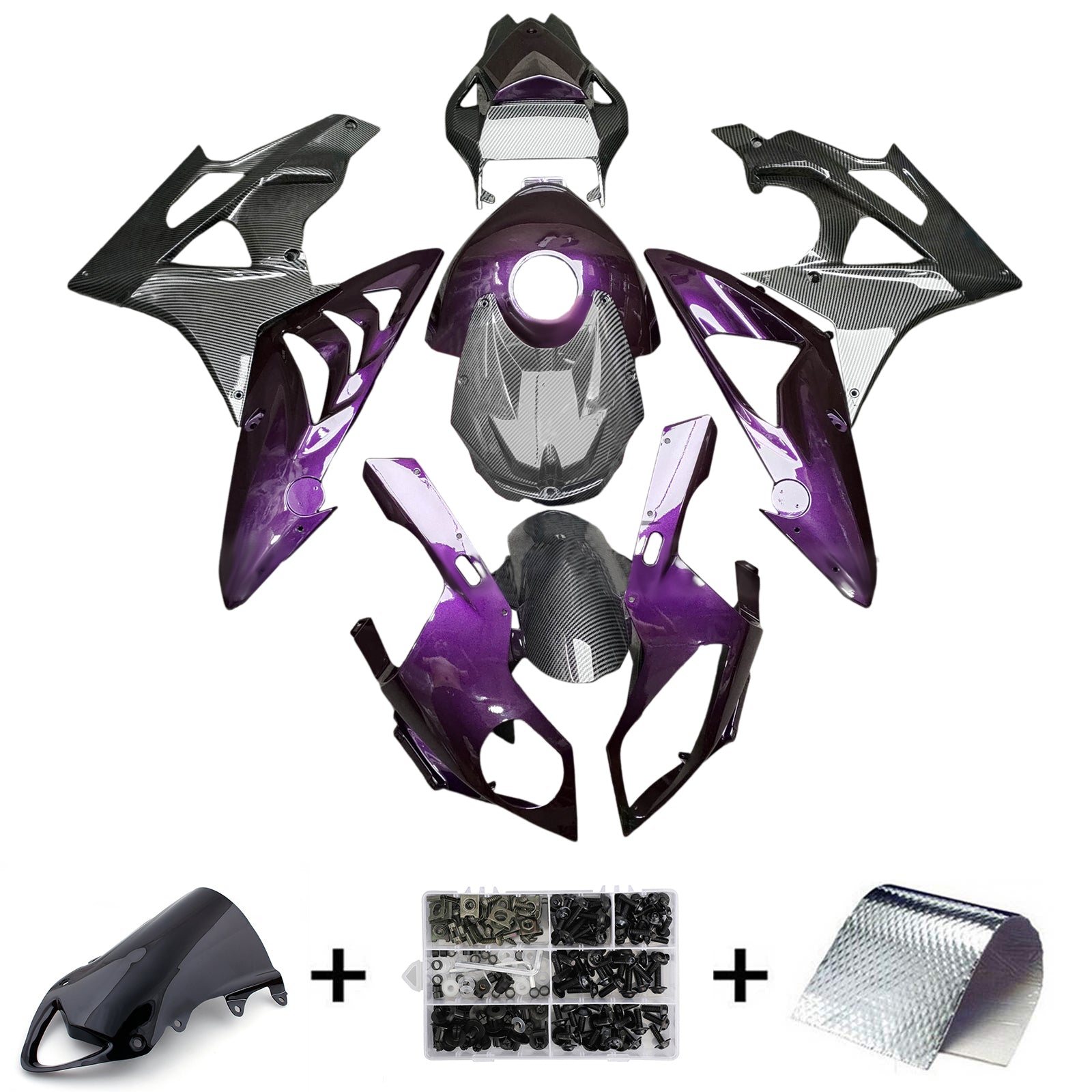 2009-2014 BMW S1000RR vstrekovacia kapotaová súprava Kodework plast ABS