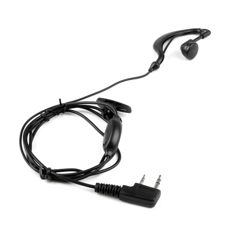 Mic 2Pin For Earpiece UV Earphone Takie 5R Walkie BF Radio Baofeng Headset