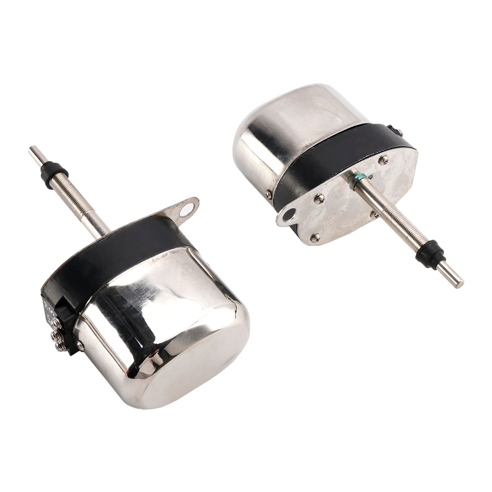 Pair of Stainless Windshield Wiper Motor Hot Street Rod for Jeep for Ford