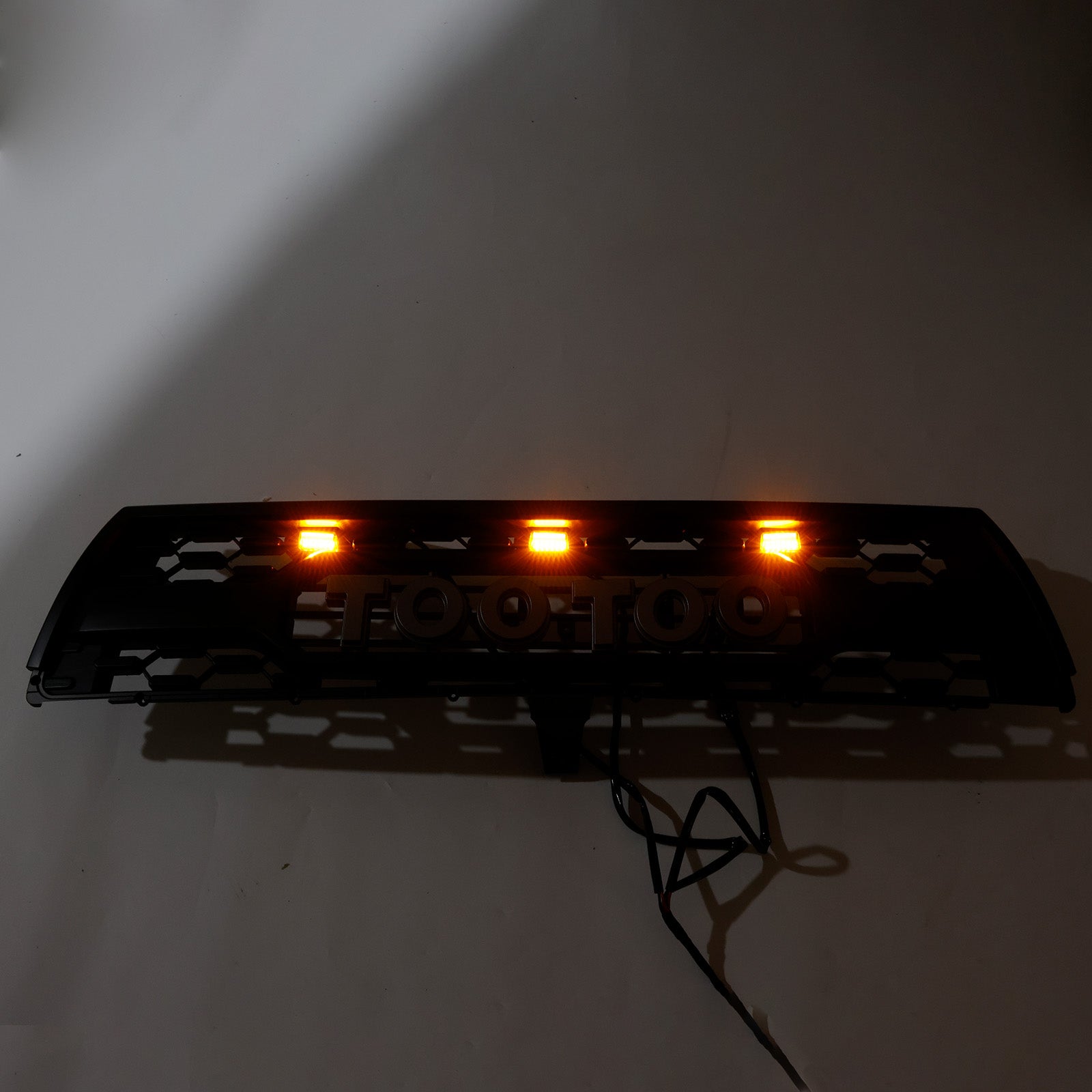 1996-2000 Toyota 4Runner With Led Matte Black Front Bumper Grill Grille