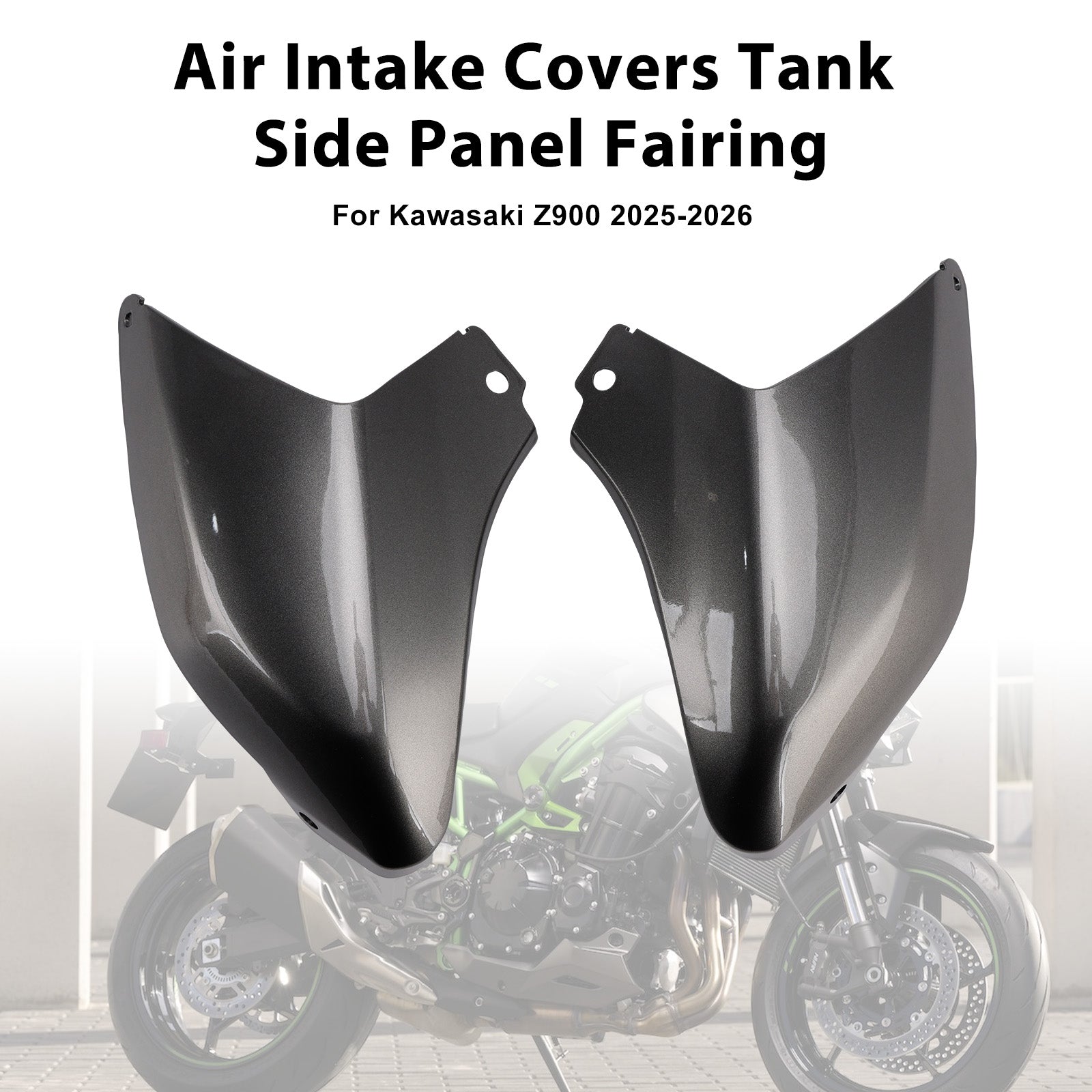 Air Intake Covers Tank Side Panel Fairing For Kawasaki Z900 2025-2026