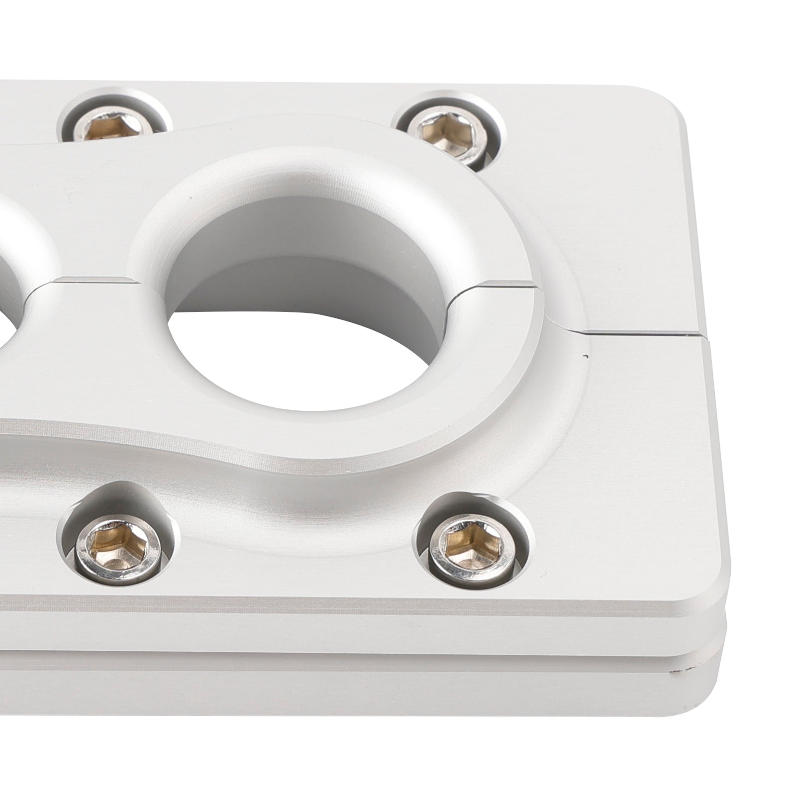 Holley Terminator x Max Aluminum Fire Wall Pass Through Raw Bracket