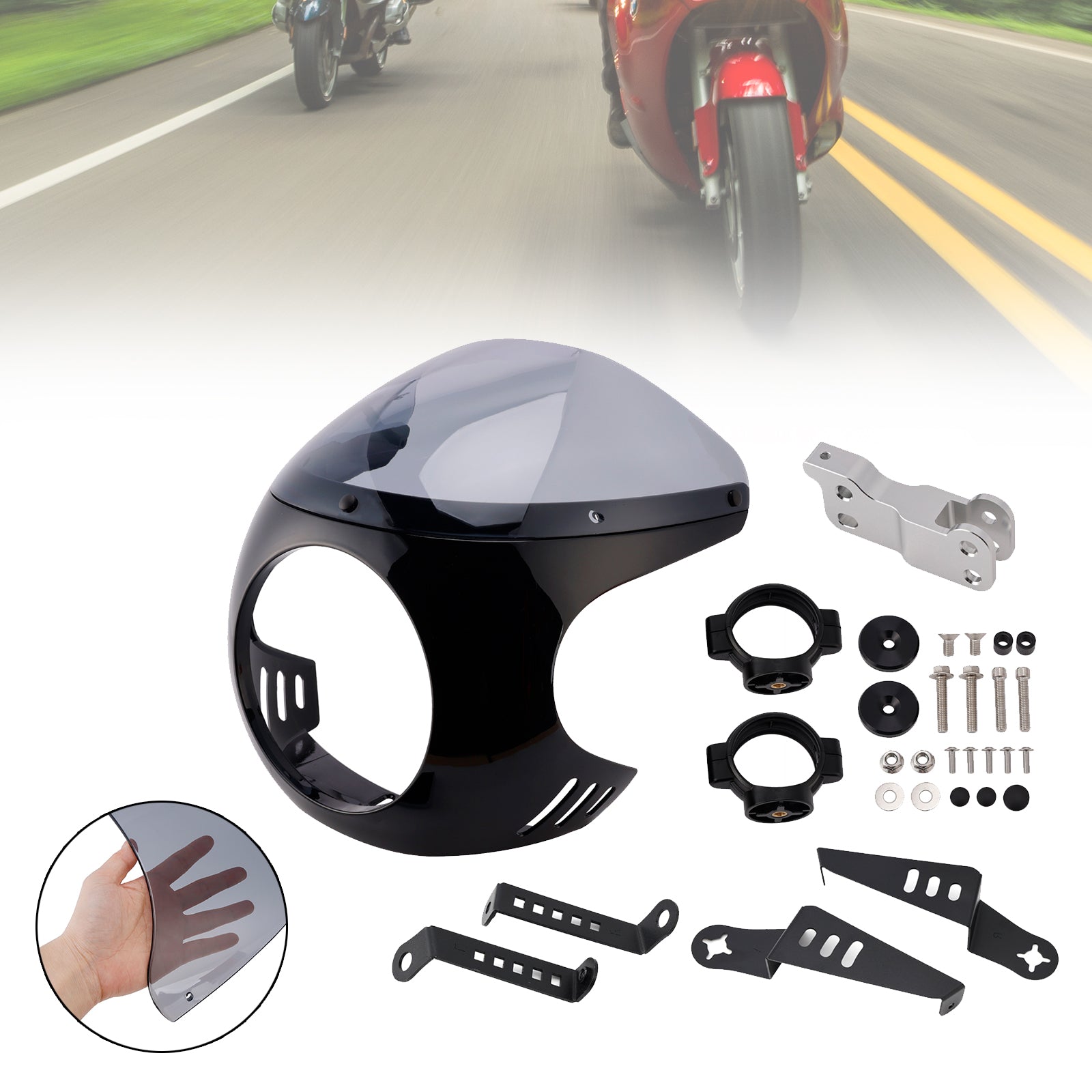 Windshield WindScreen fit for BMW R NINE T 2014-2024
