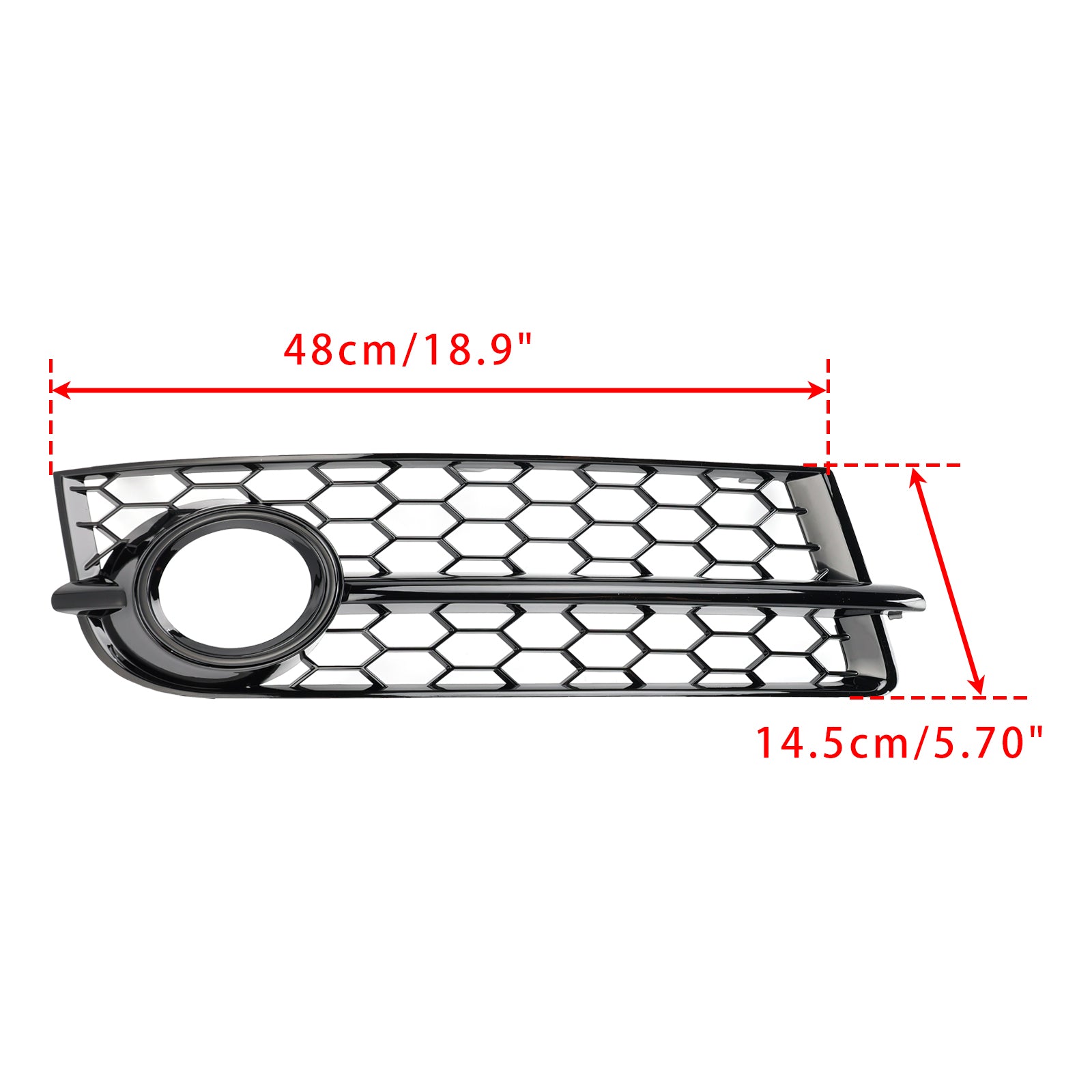 2007-2010 Audi TT MK2 2st dimma Light Cover Grille Grill 8J0807682