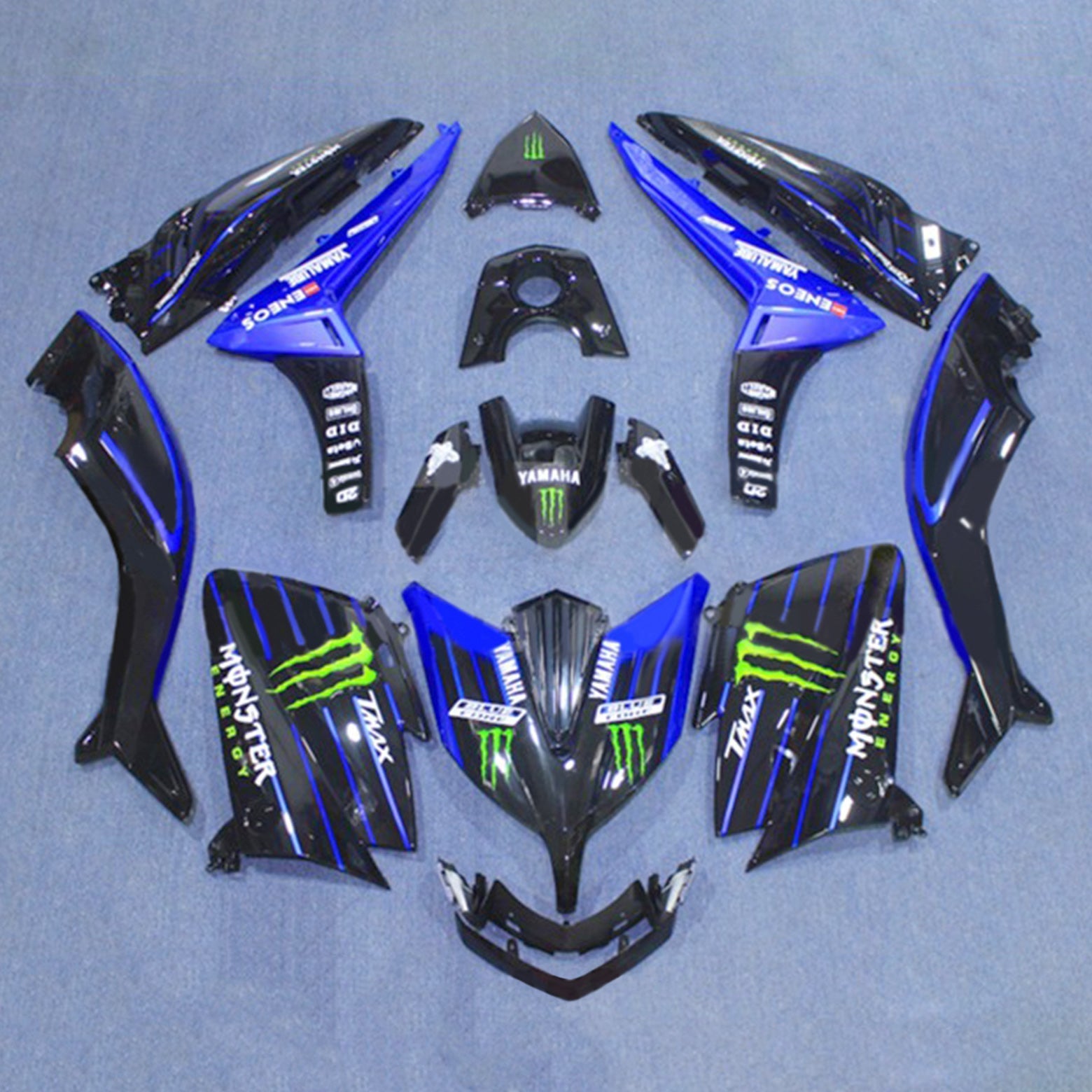 2015-2016 Yamaha T-MAX TMAX530 Kit de carénage Bodywork Abs