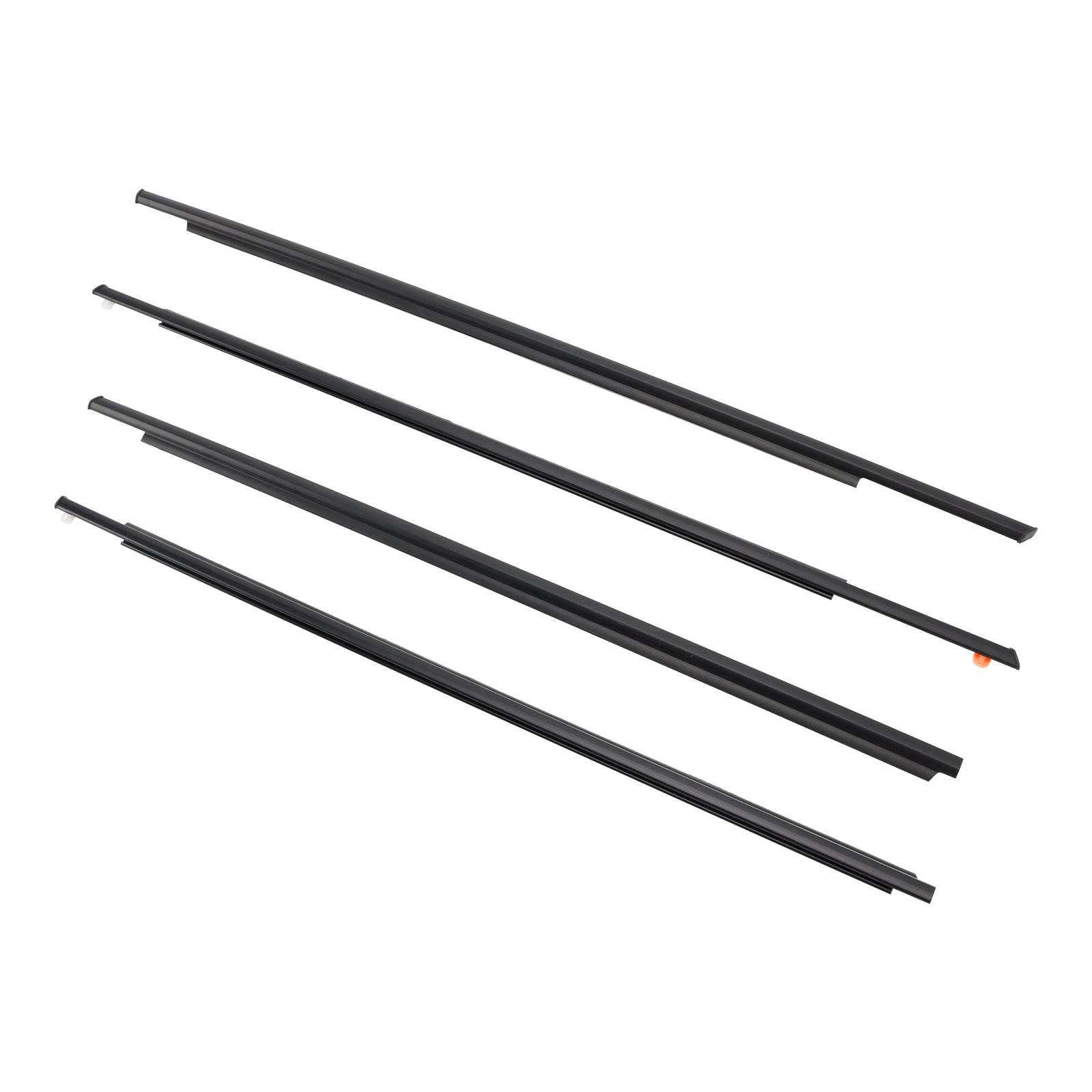 2004-2009 Toyota Prius 4PCS Deurglasriem Buitenste lijstafdichting