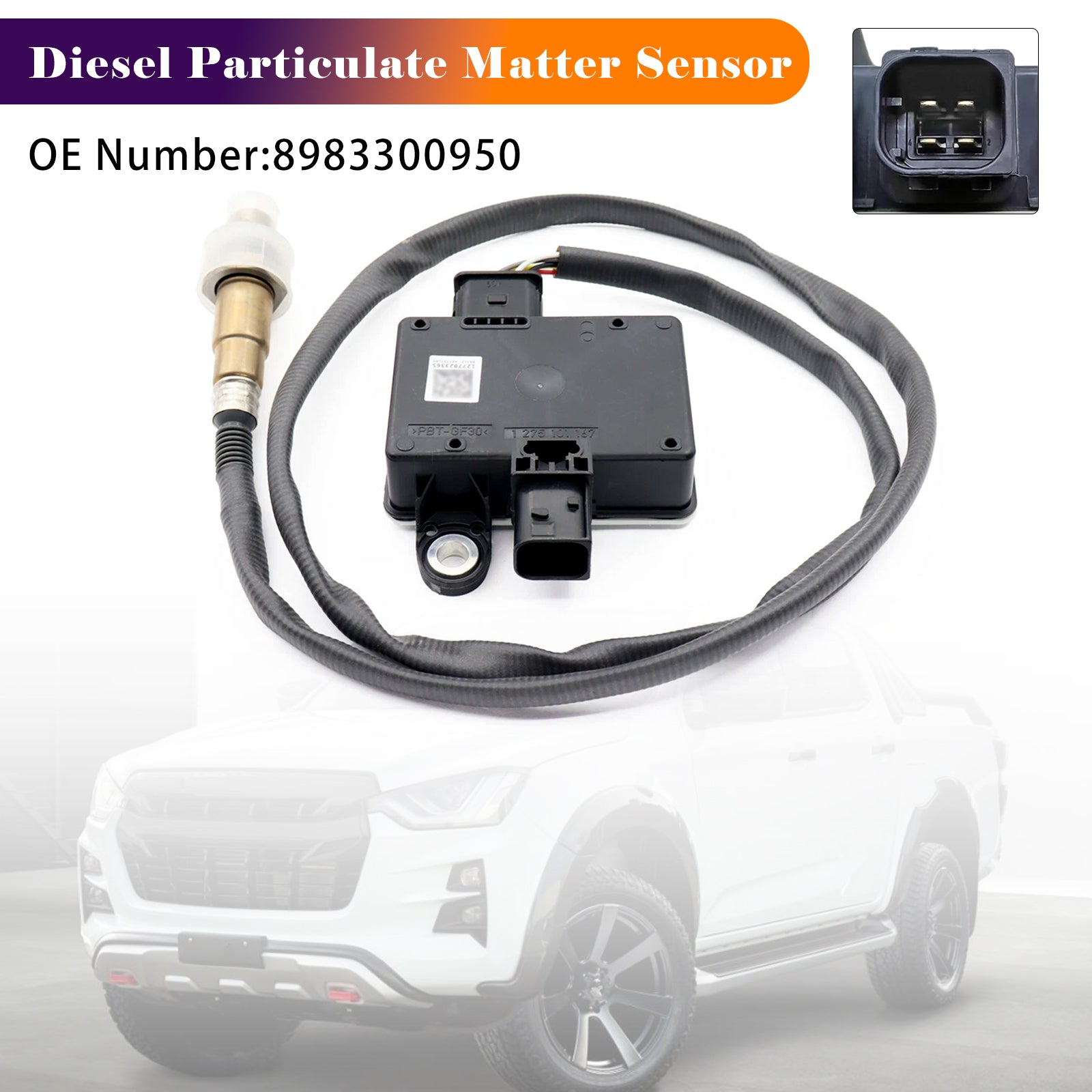 Diesel Particulate Matter Sensor PM Sensor 8983300950 Fit for Isuzu D-MAX