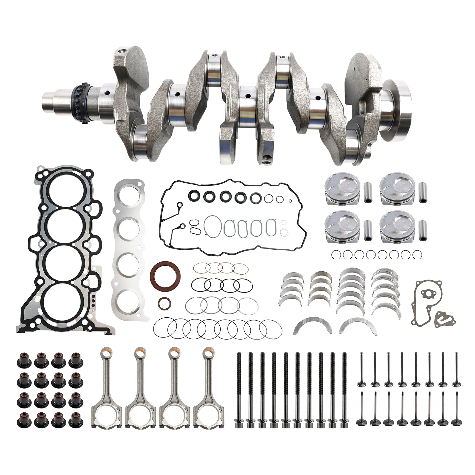 G4NC Engine Rebuild Overhaul Kit For Hyundai Tucson Kia Soul 12-19 Forte 2.0L