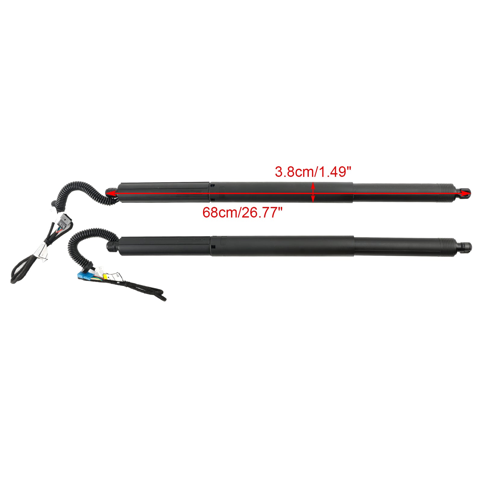 2011-2017 BMW X3 F25 sDrive 18d, sDrive 20i, xDrive 20d, xDrive 20i, xDrive 28d 2PCS Gauche & Droite Hayon Électrique Struts Gaz 51247232003
