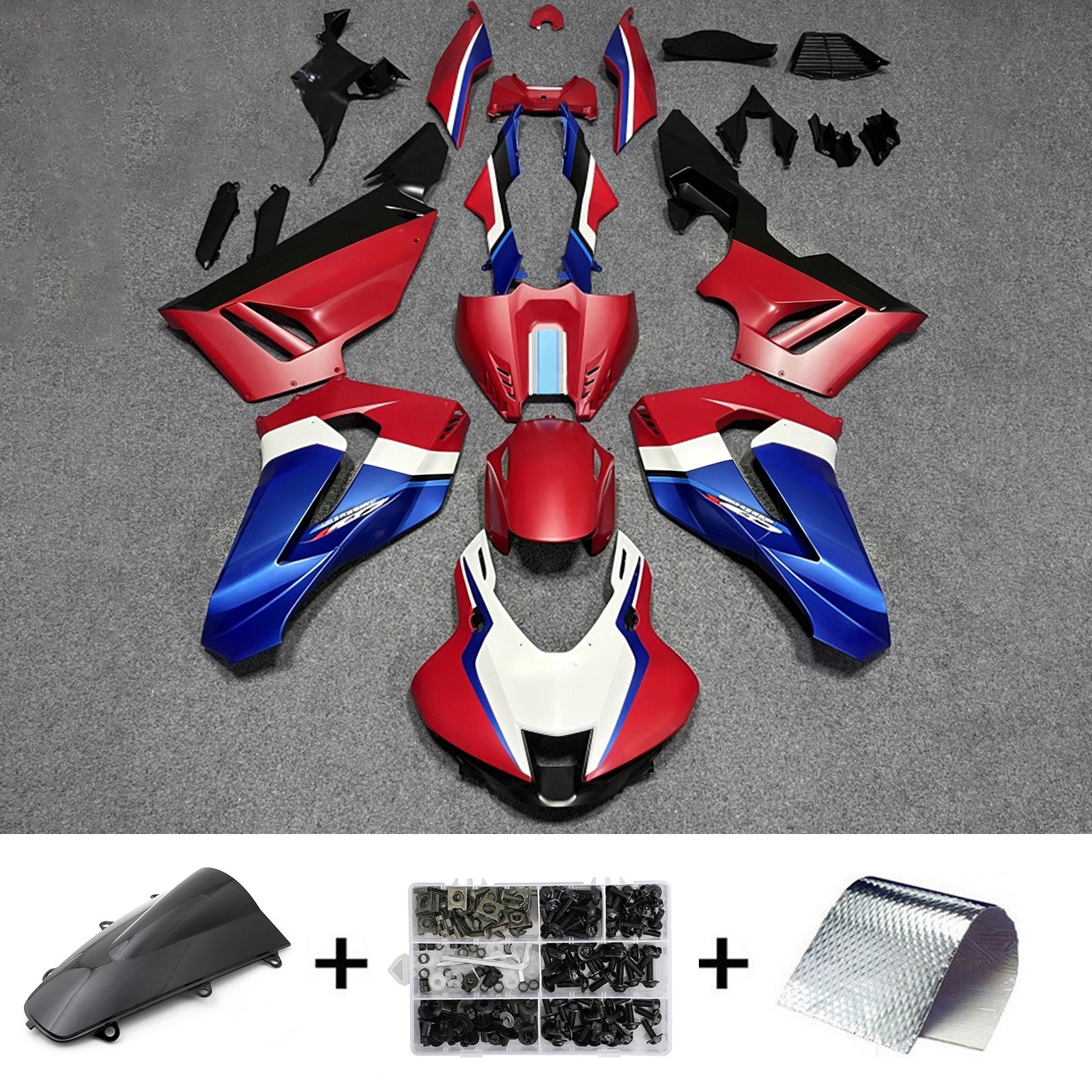 Injection Fairing Kit Bodywork Plastic ABS For Honda CBR1000RR-R 2020-2023