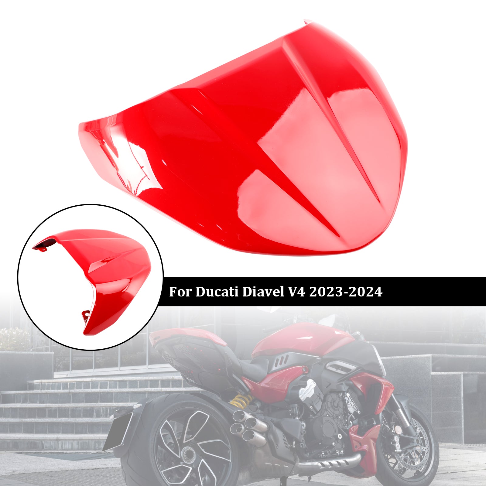 Capot de carénage de couverture de siège arrière Ducati Diavel V4 2023-2024
