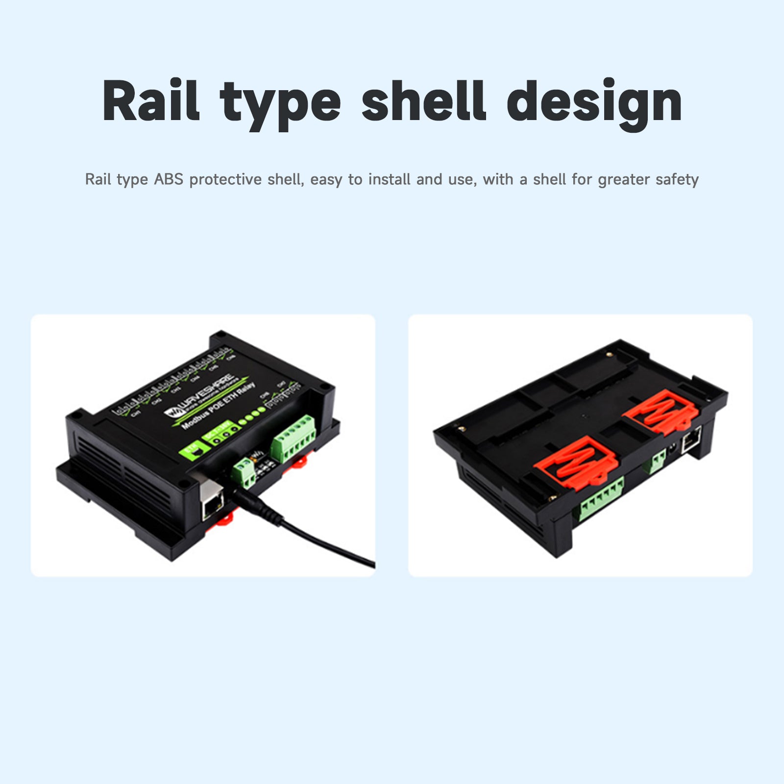 8/30-Channel Ethernet Relay Module Modbus TCP Protocol Poe Ethernet Communication