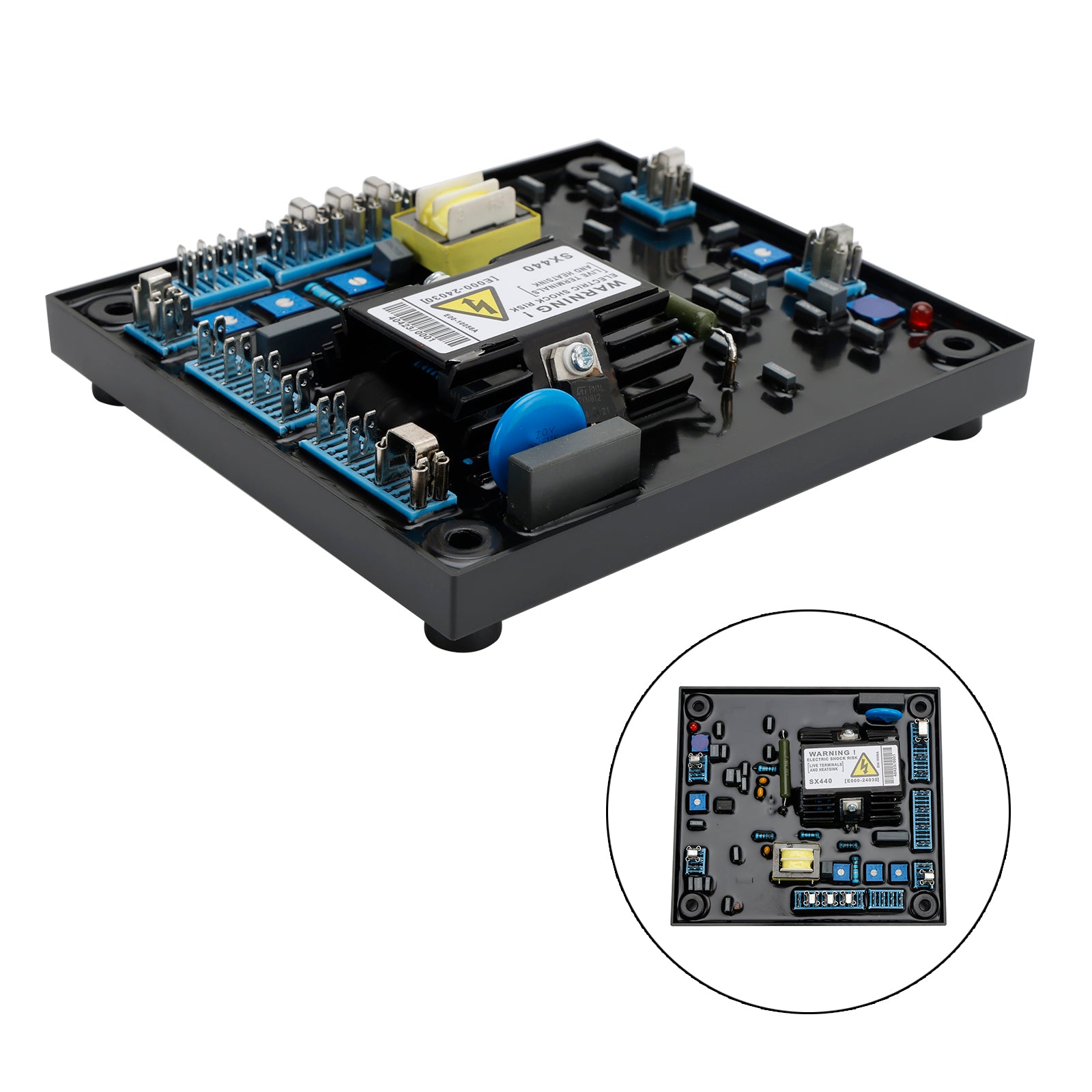 Automatisk spenningsregulator AVR SX440 kompatibel for generatordeler