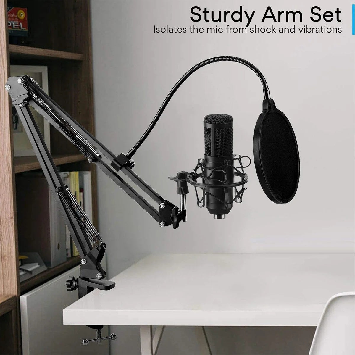 Microphone à condensateur USB BM800, Kit de Microphone de Studio PC pour chant et Streaming