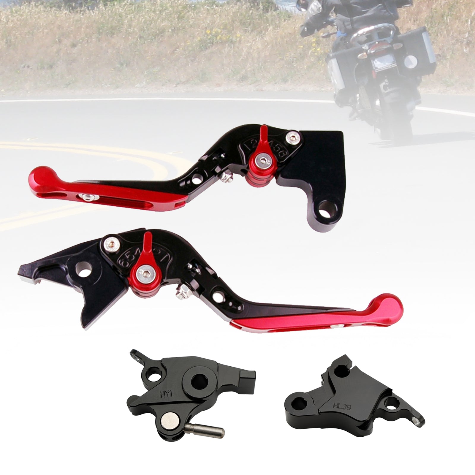 Levier de frein d'embrayage réglable adapté pour CFMOTO 700CL-X Heritage 2021-2022
