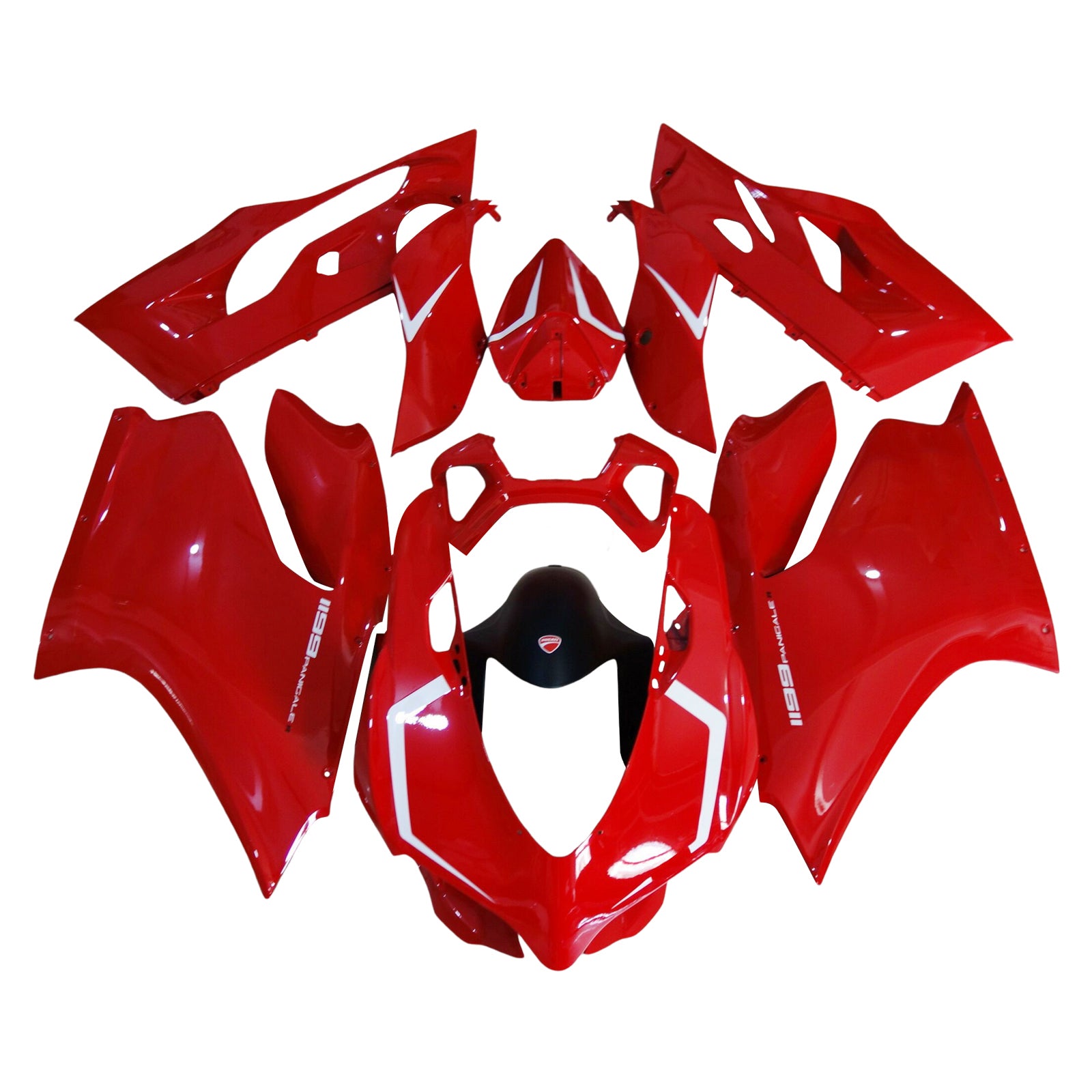 2012-2015 Ducati 1199 Injection Fairing Kit Bodywork Plastic ABS