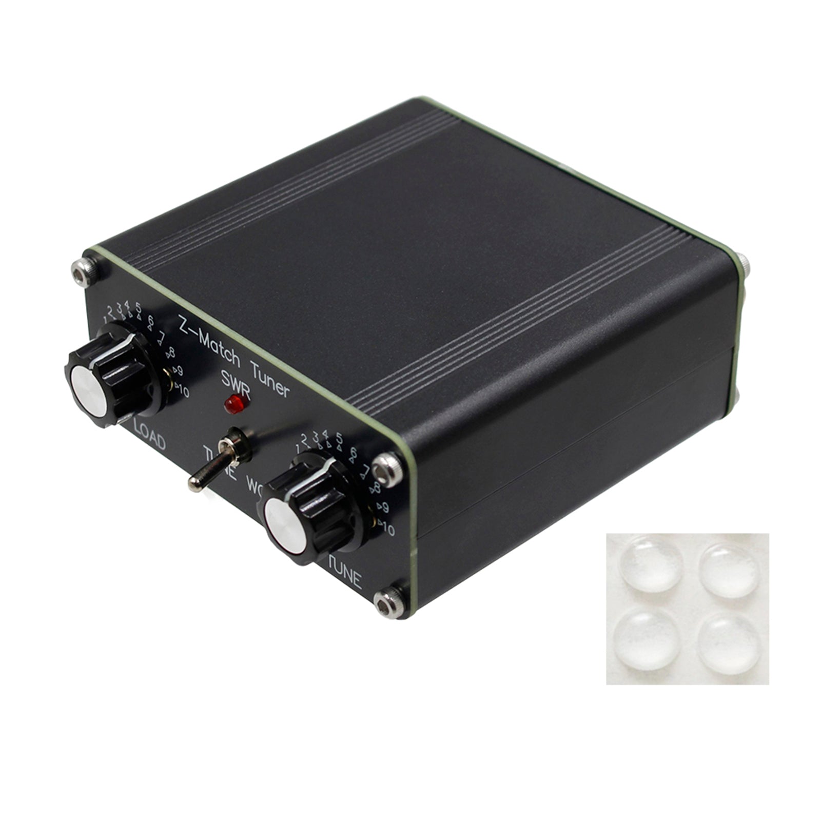 QRP Z-match Manual Anténa 5W TUNER 3-28MHz Z-MATCH QRP Manual Anténny tuner šunka HAM