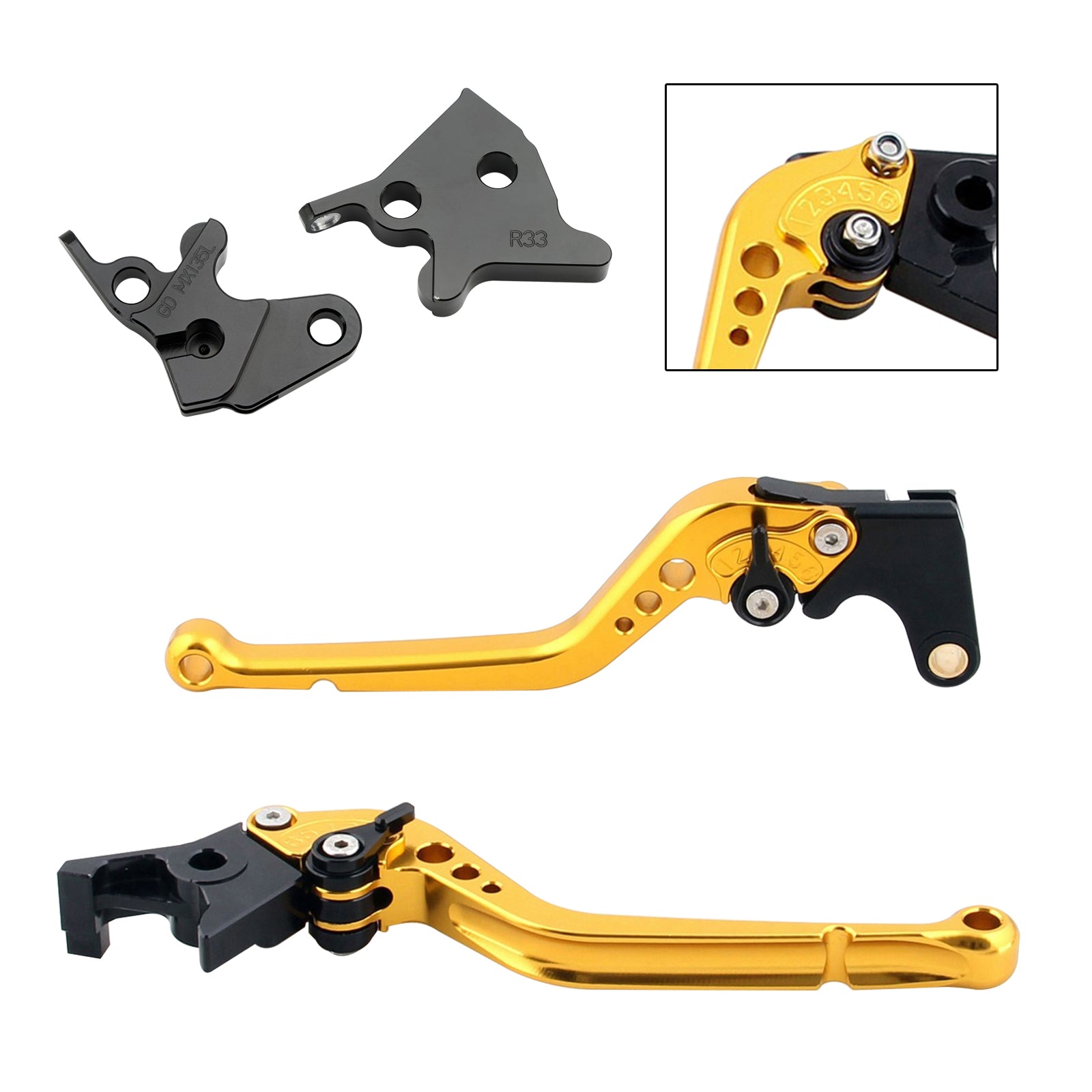 2005-2014 Yamaha YBR125 Lang clutchbremsespak