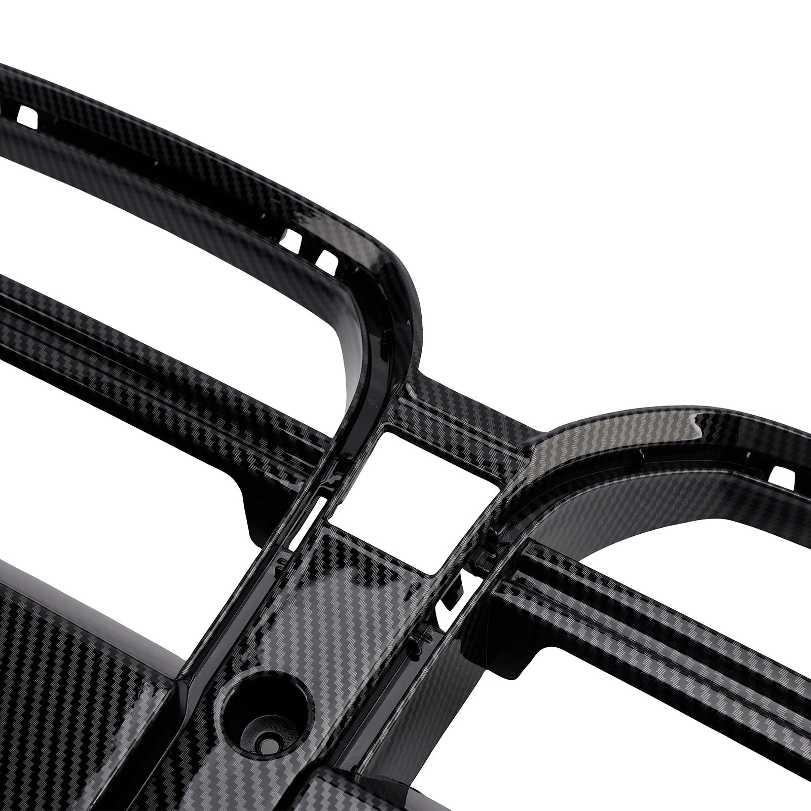 Grille de pare-chocs avant de Style CSL pour BMW M3 G80 M4 G82 2021 – 2026, noir brillant
